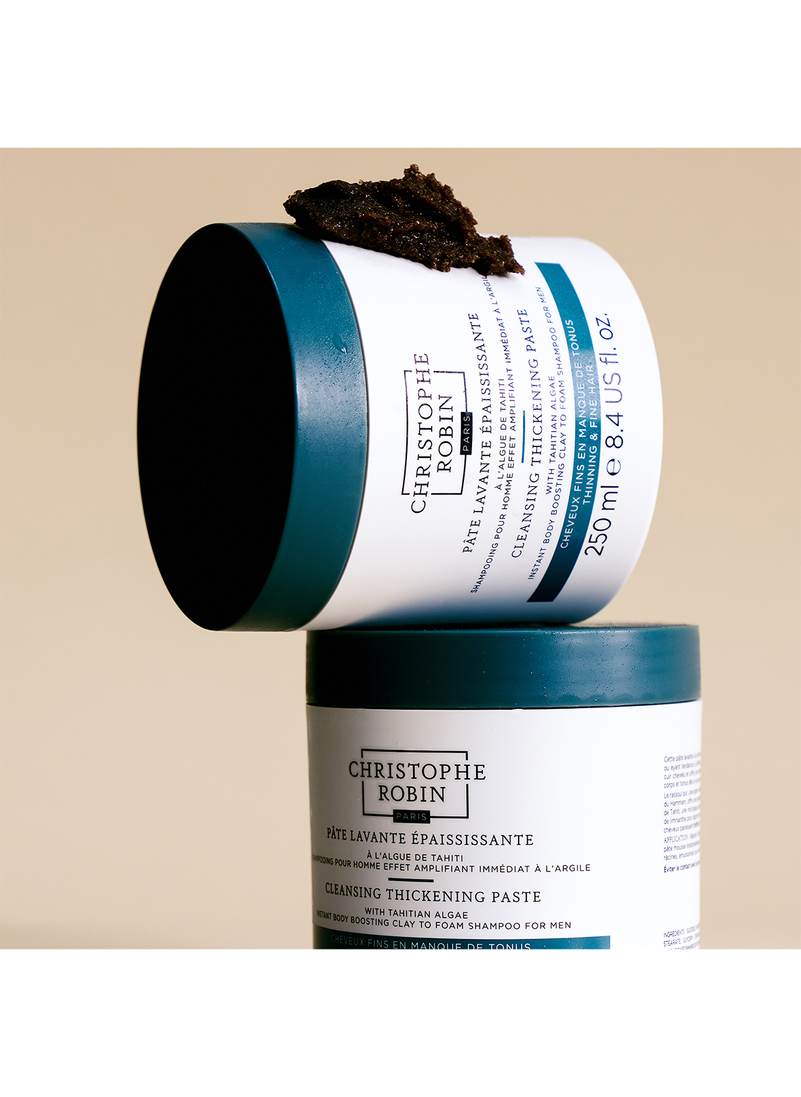 Cleansing Thickening Paste with Tahitian Algae CHRISTOPHE ROBIN No color