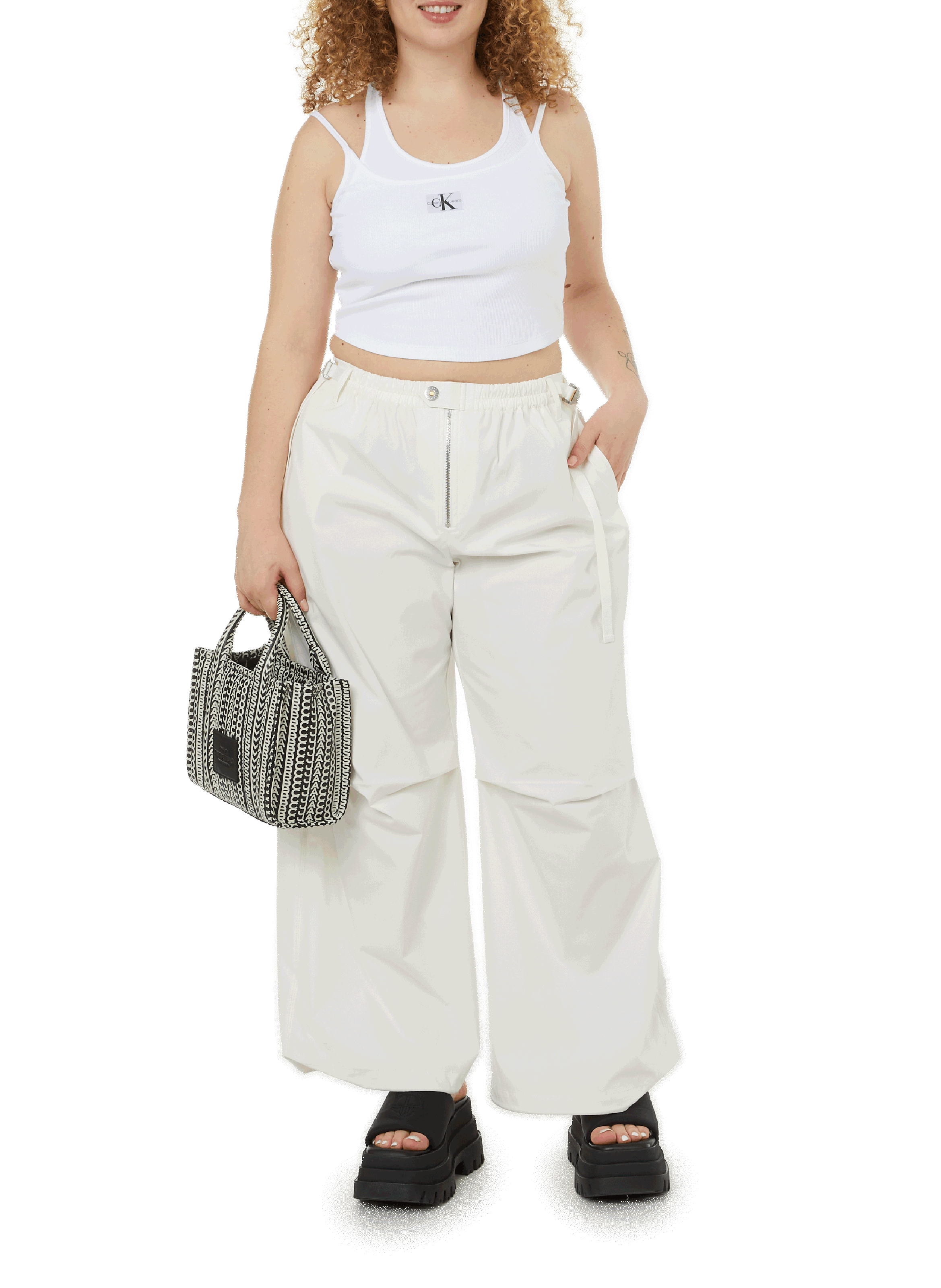 The Tote mini leather tote bag MARC JACOBS Multicolour