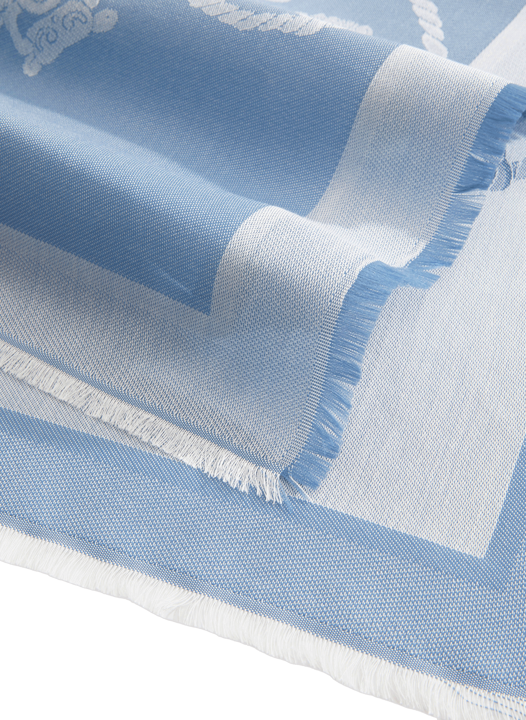 Foulard imprimé logo Dita GUESS Bleu