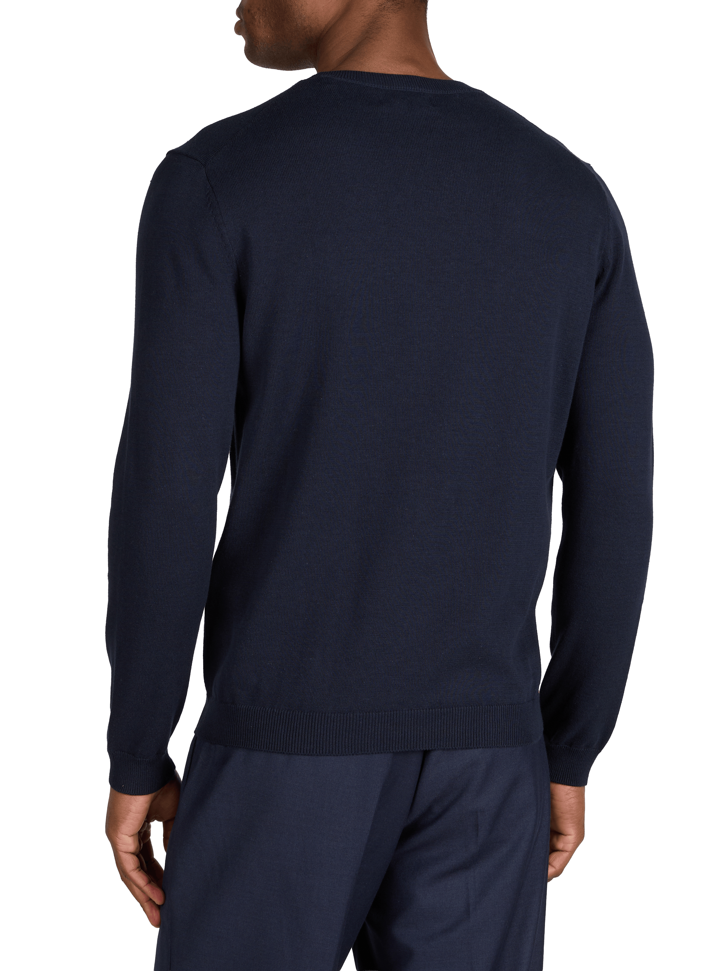 Pull à logo en coton REPLAY Bleu