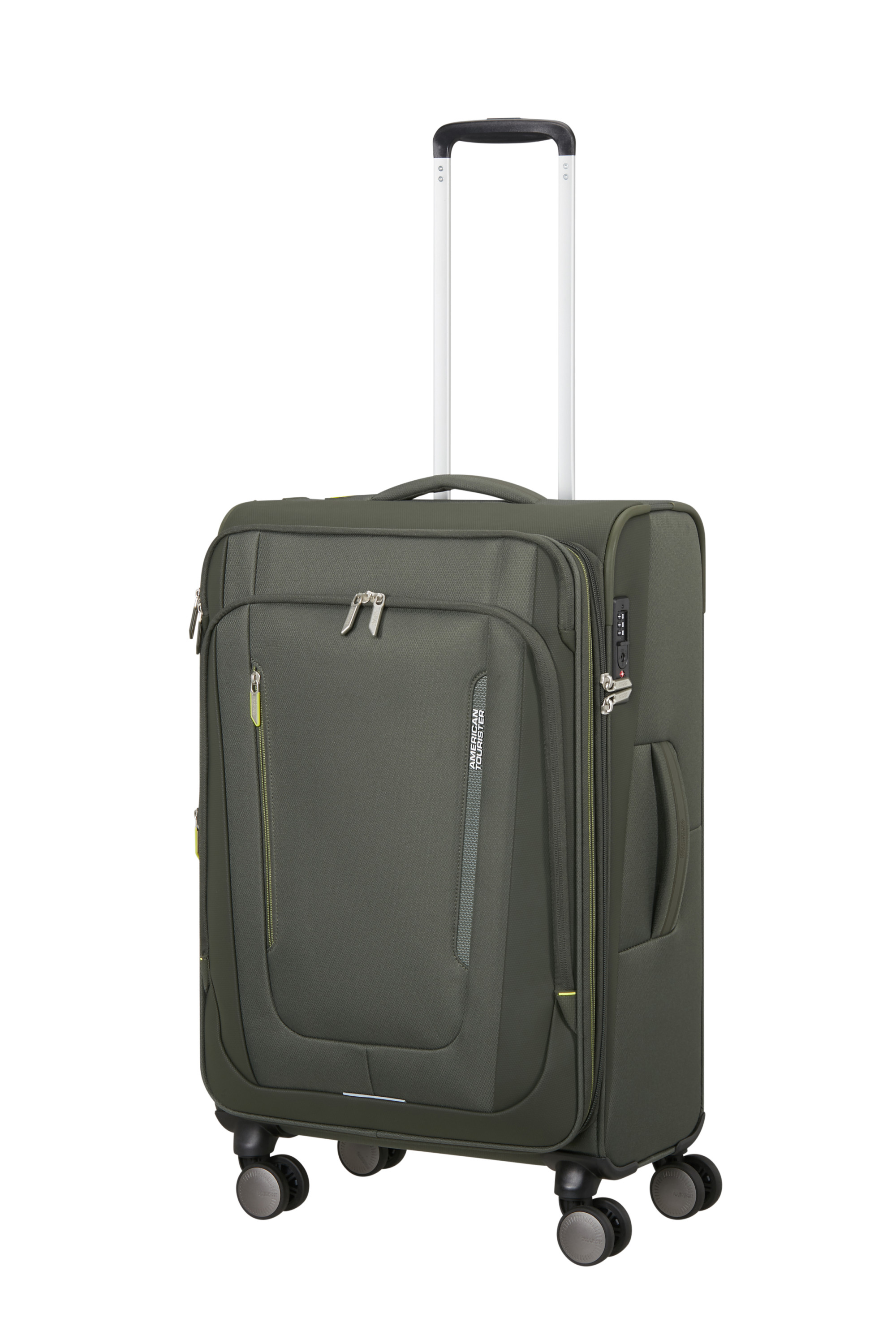 Wanderlite valise 4 roues taille m AMERICAN TOURISTER Kaki