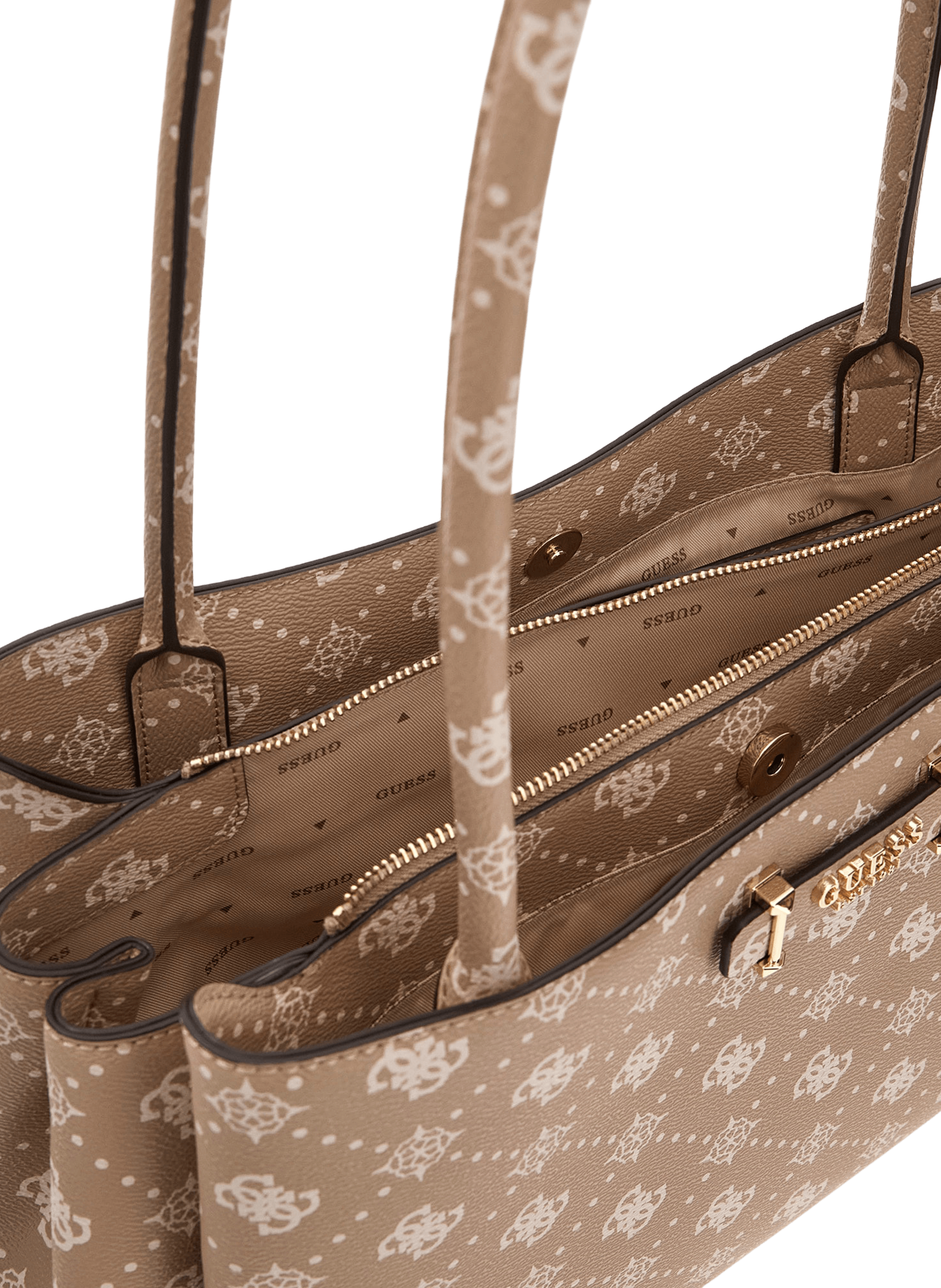 Sac shopping imprimé Carrie GUESS Multicolore