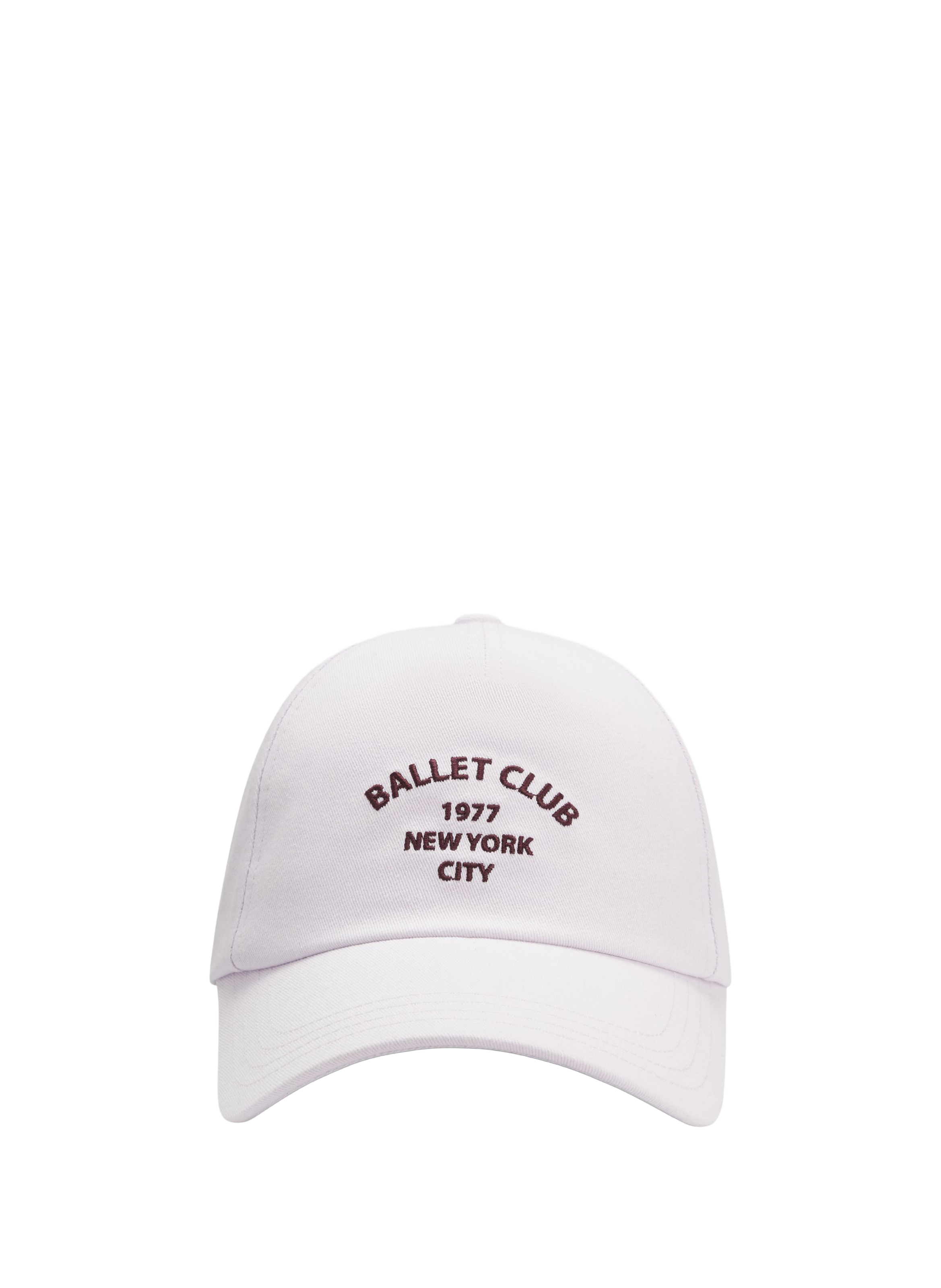 Casquette brodée en coton BOSS Violet