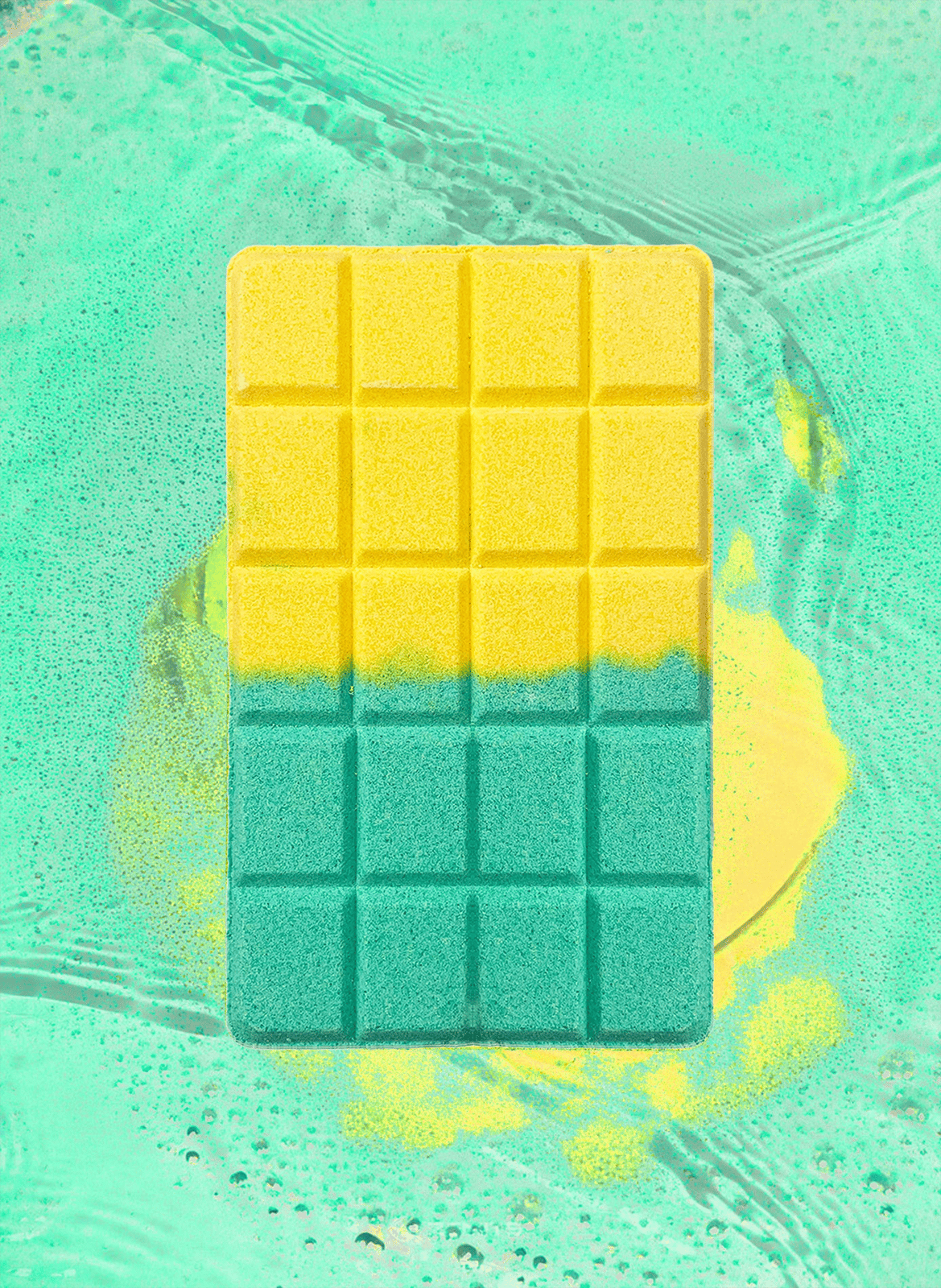 Tablette de bain effervescente - Parfum monoï INUWET No color