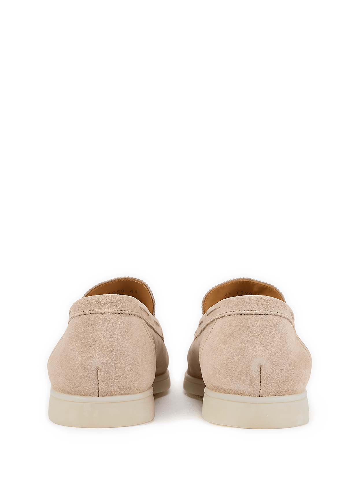 Mocassins en cuir suédé AURELIEN Beige