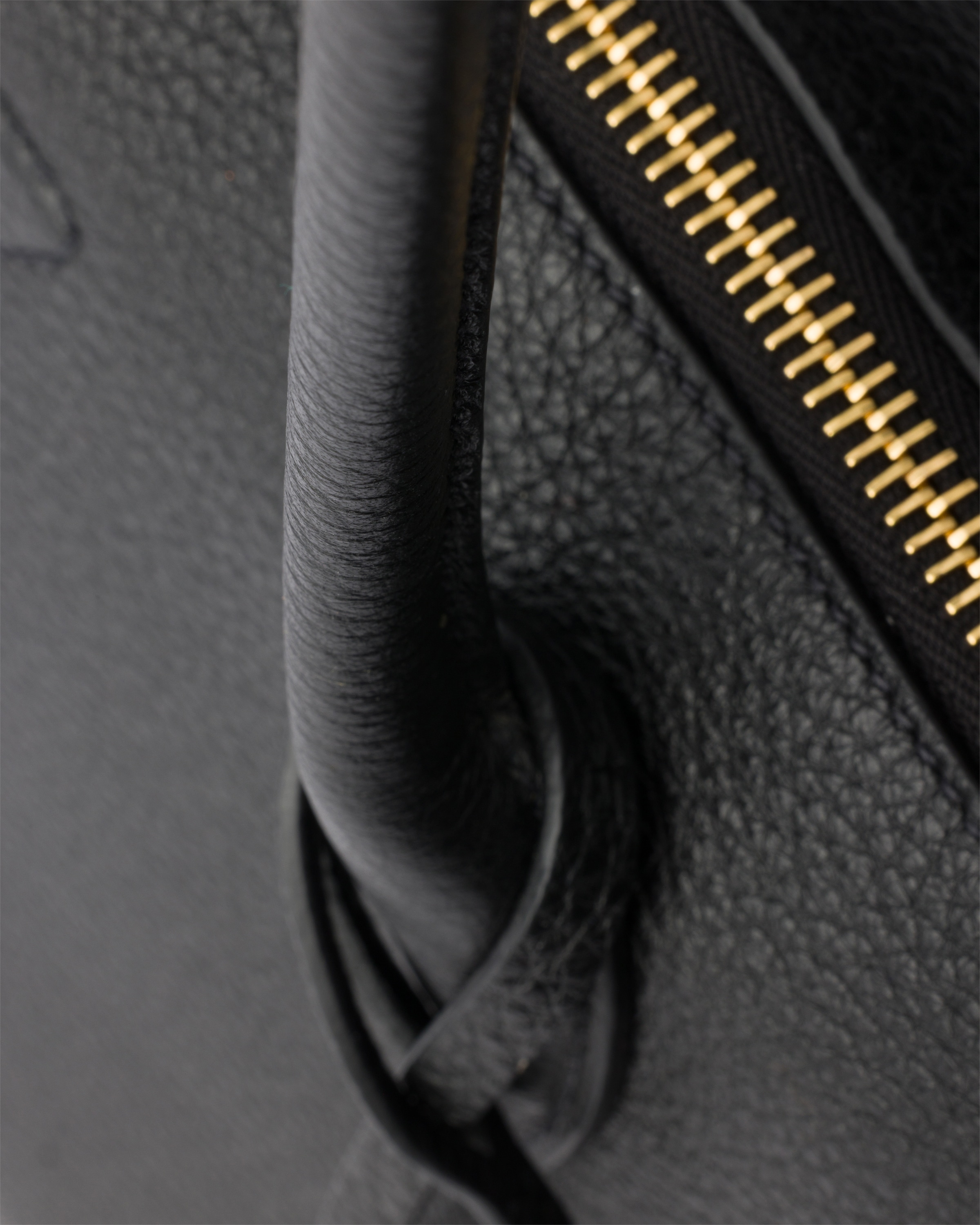 Grand cabas en cuir PRADA Noir