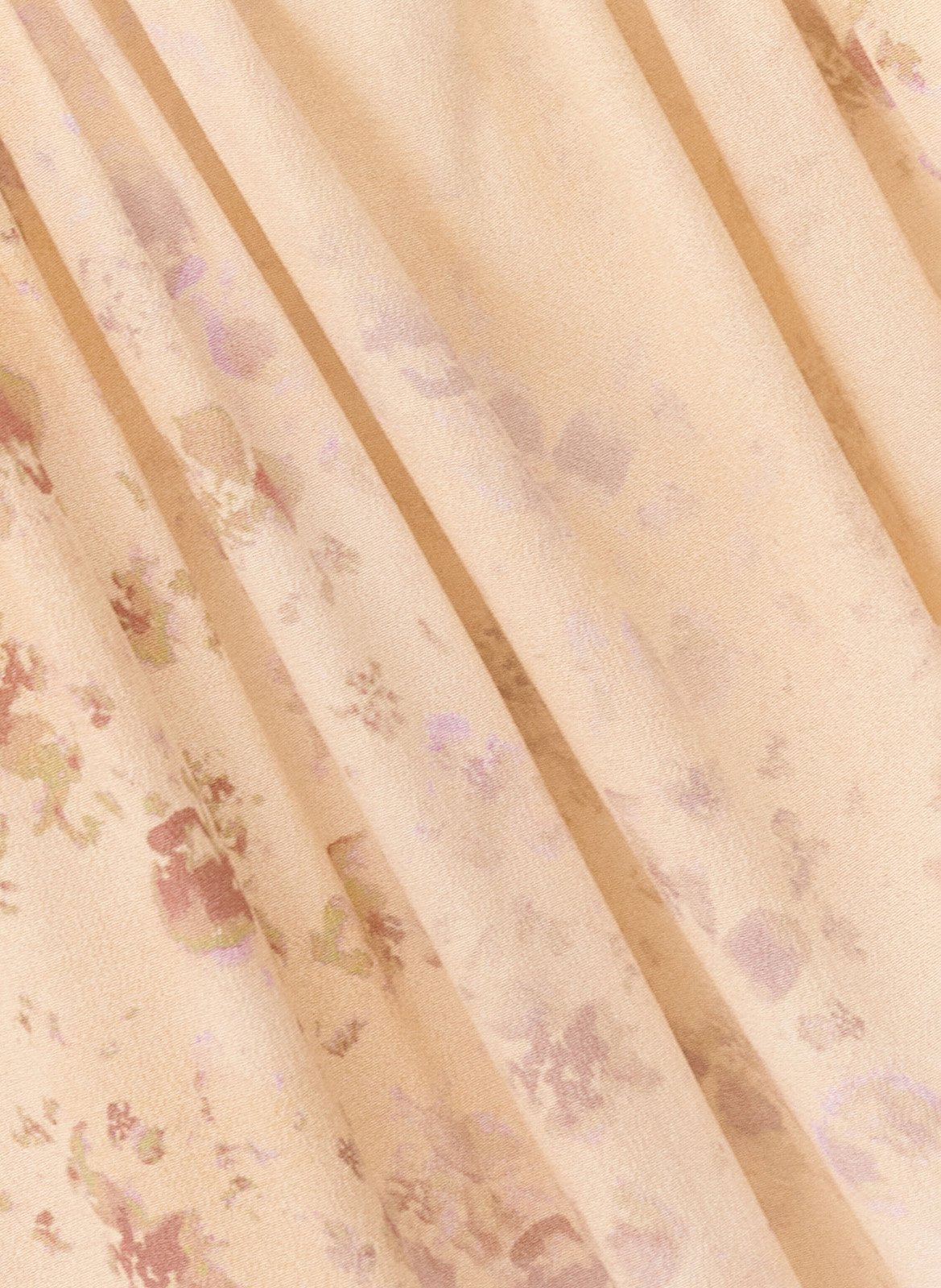 Robe longue évasée fluide natz BA&SH Beige