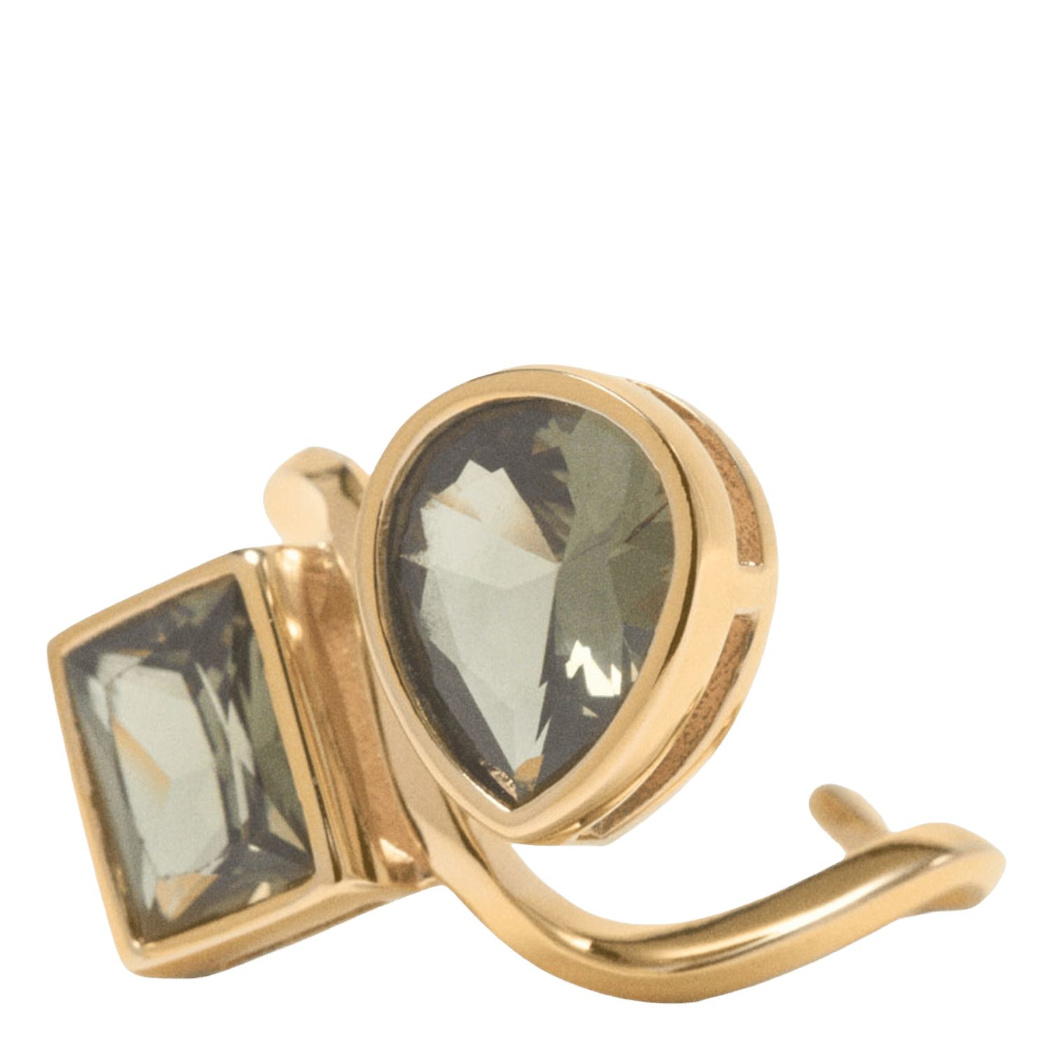 Bague en laiton MAJE Doré