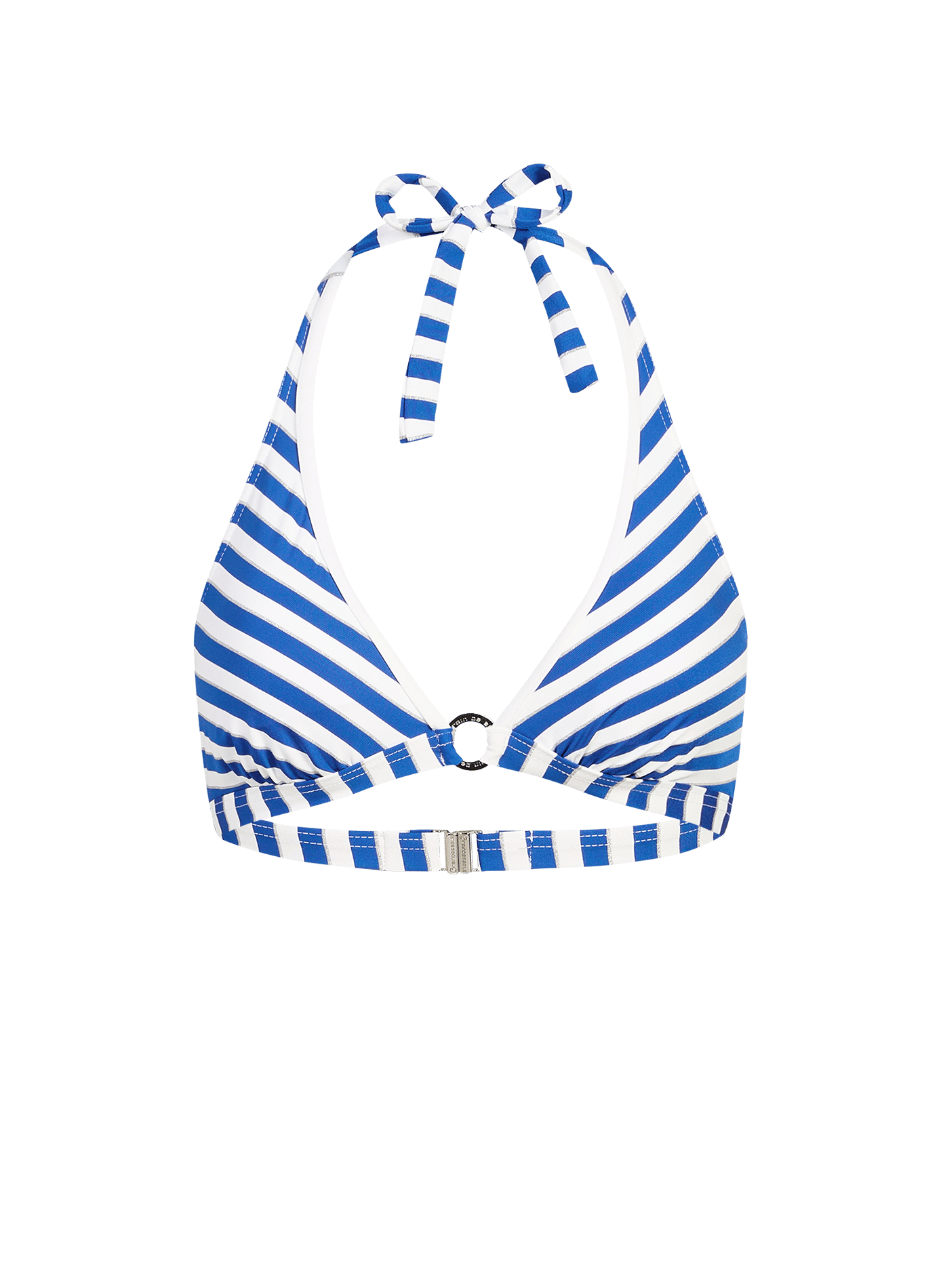Haut de maillot de bain triangle à rayures GRAIN DE SABLE Multicolore