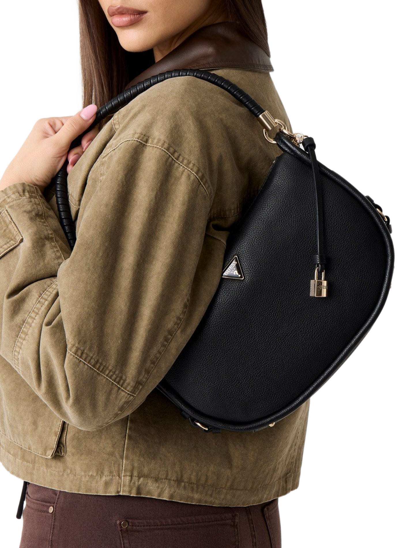 Sac à main Danya GUESS Noir
