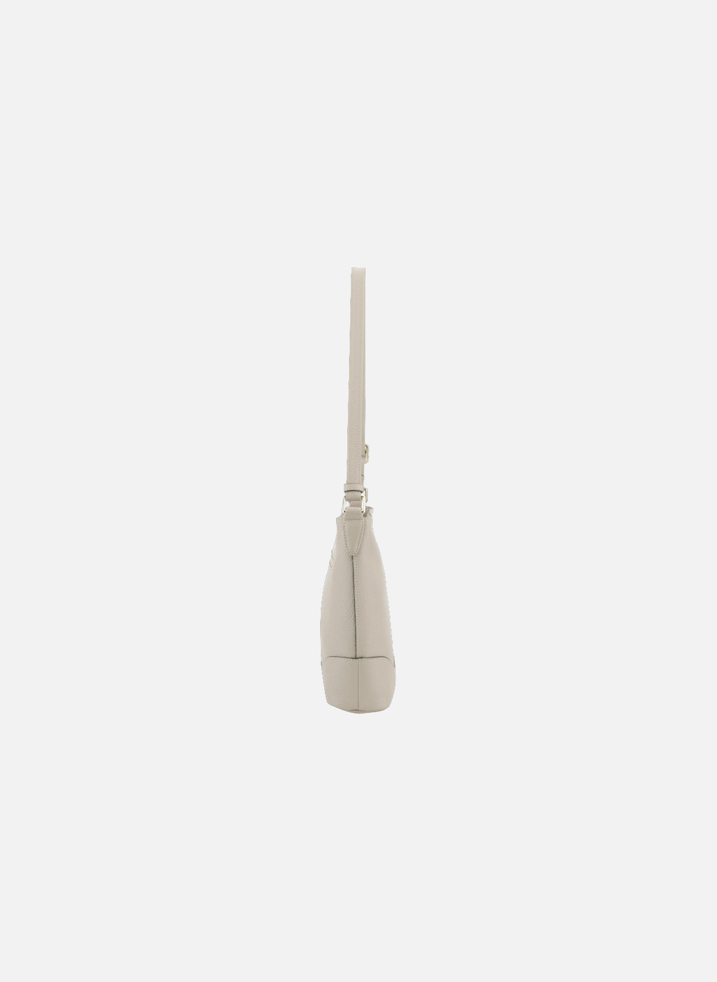 110 magnet | sac porté croisé en cuir de veau grainé POURCHET Beige
