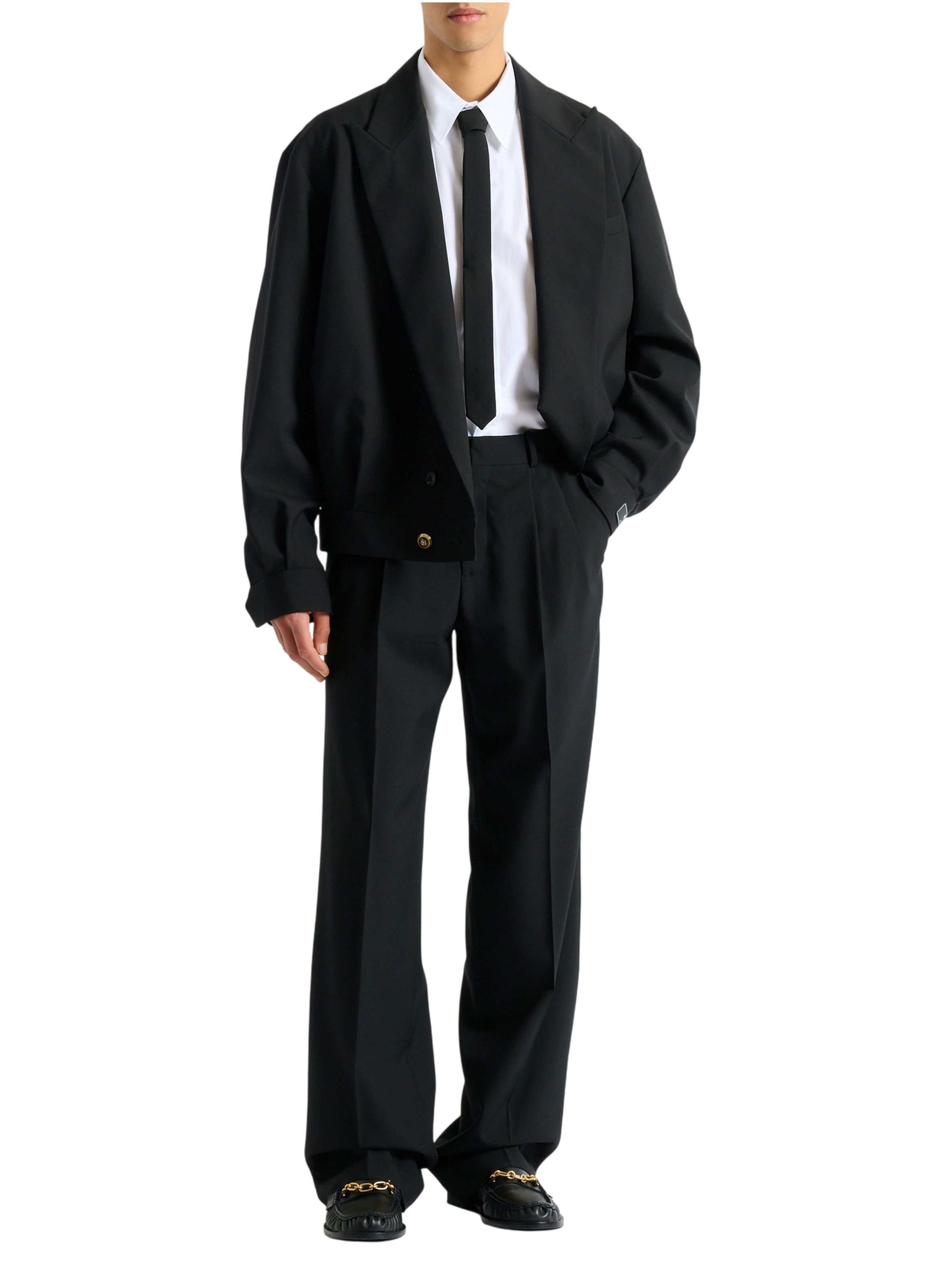 Chemise balmain paris en popeline de coton BALMAIN Blanc