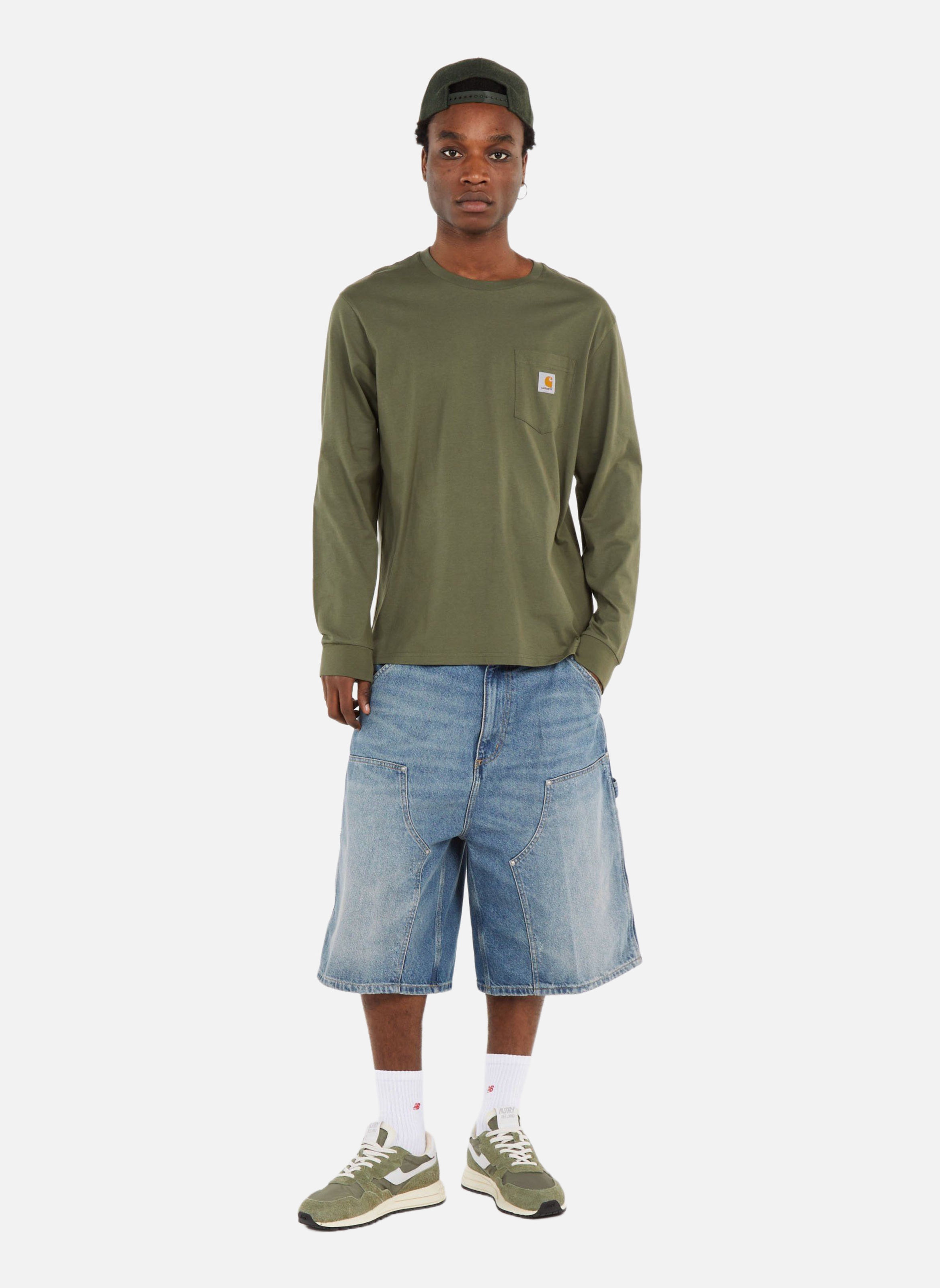T-shirt pocket CARHARTT WIP Vert