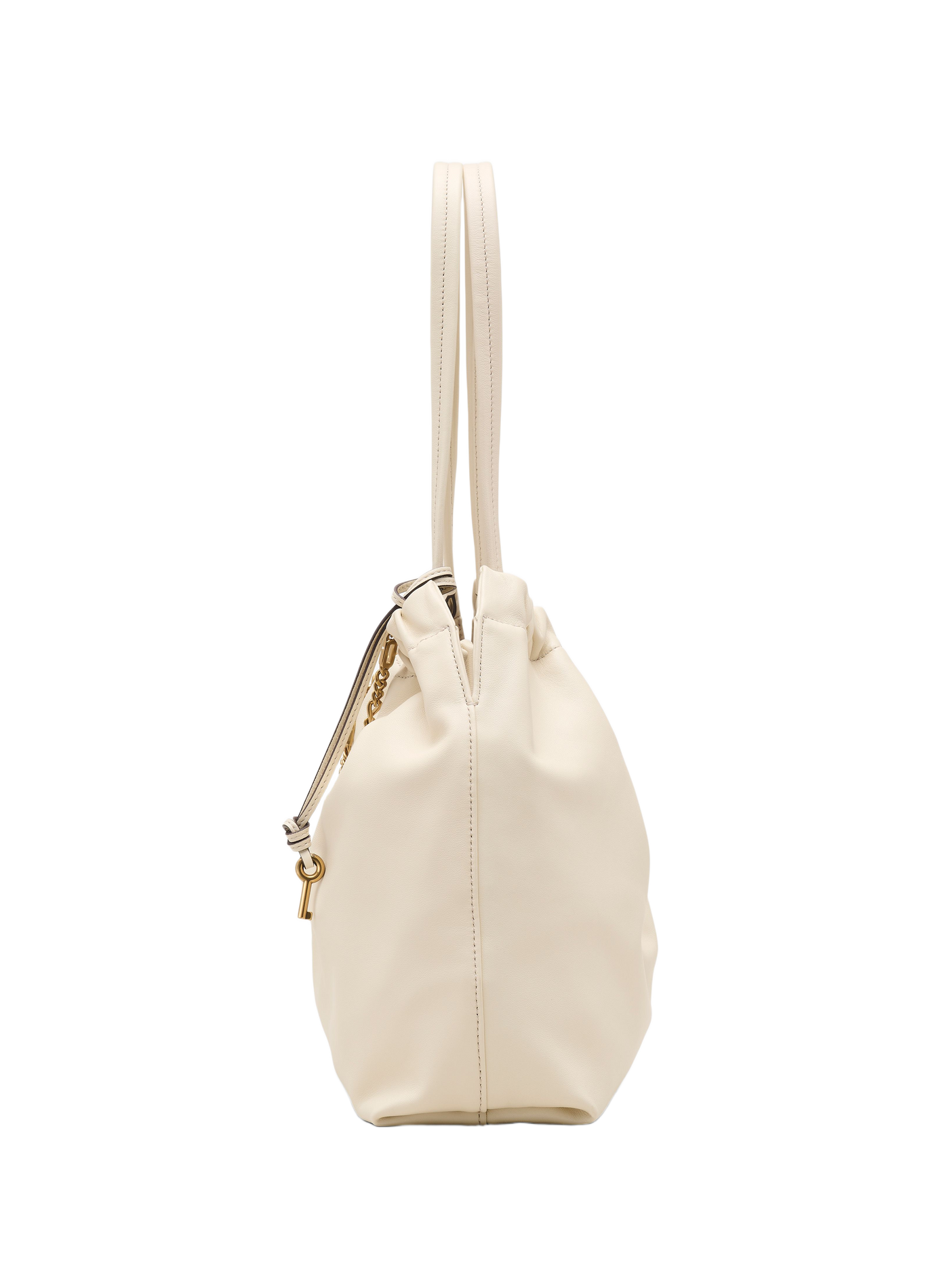 Sac The Cristina Tote en cuir MARC JACOBS Blanc