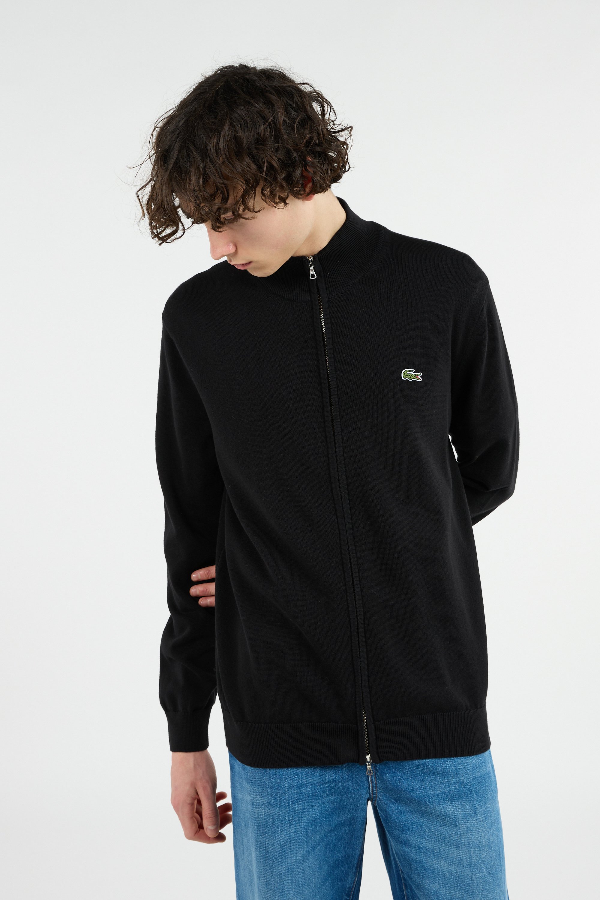 Pull tricot LACOSTE Noir