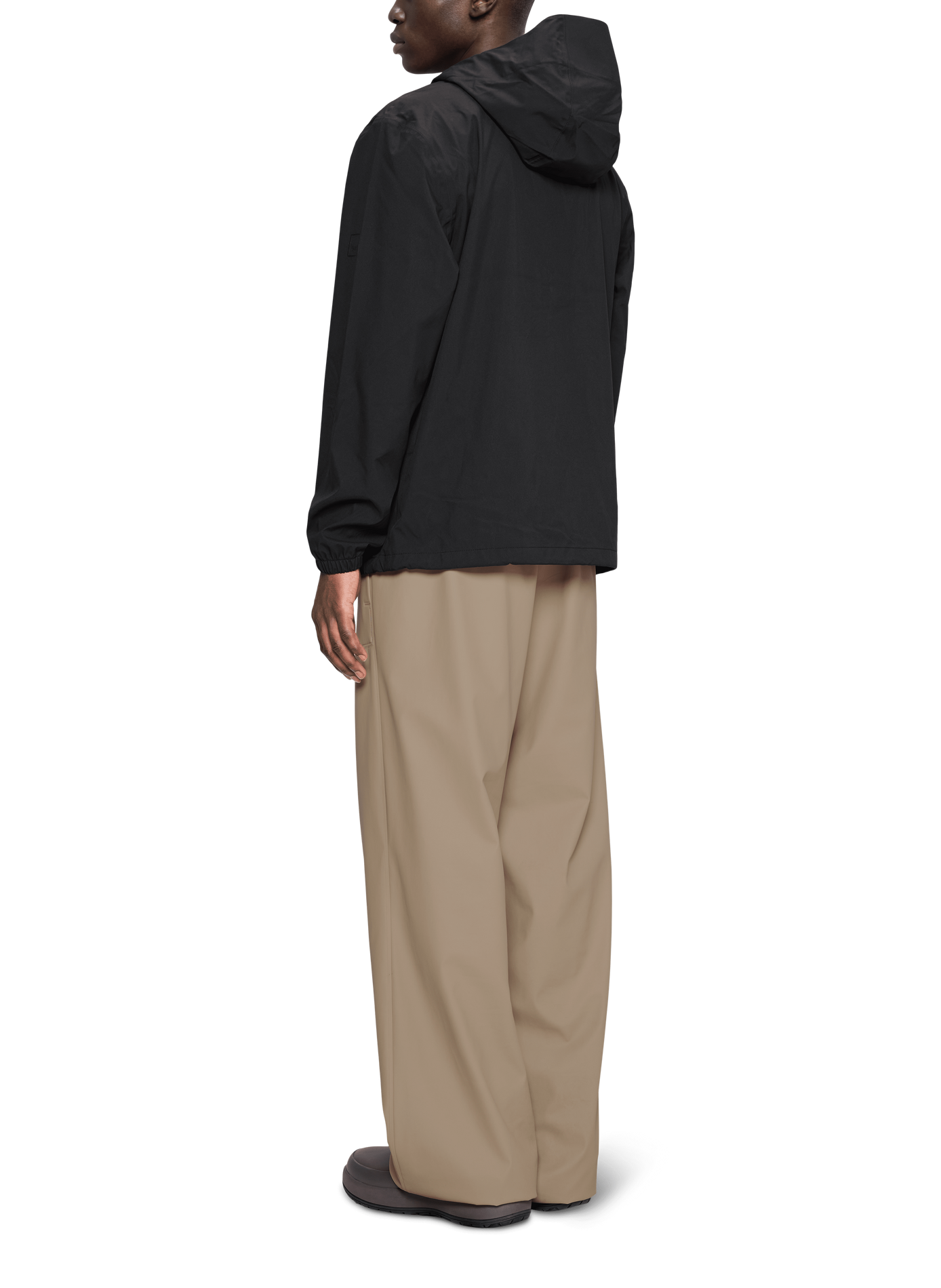 Zip-up jacket RAINS Black