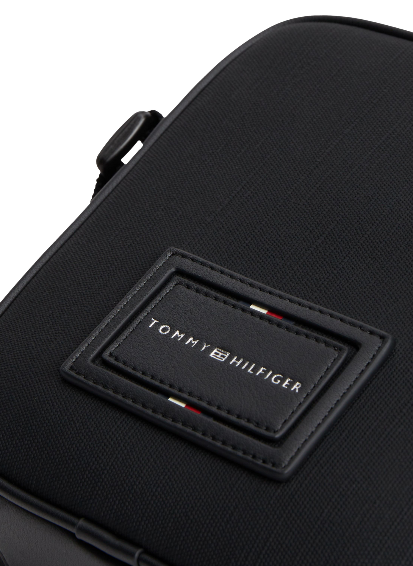 Sacoche à patch logo brodé  TOMMY HILFIGER Noir