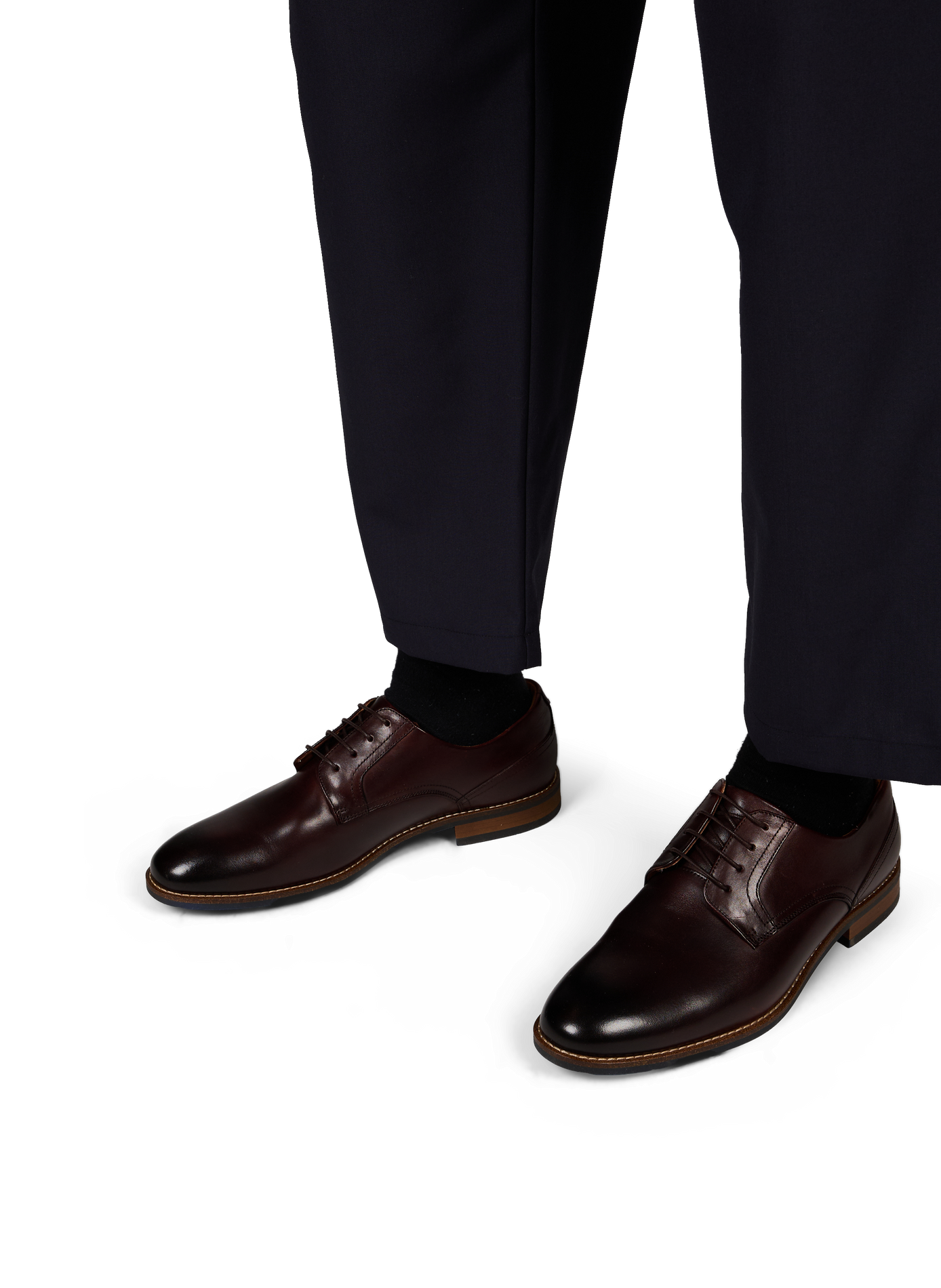 Richelieus Bowburn Lace en cuir CLARKS Marron
