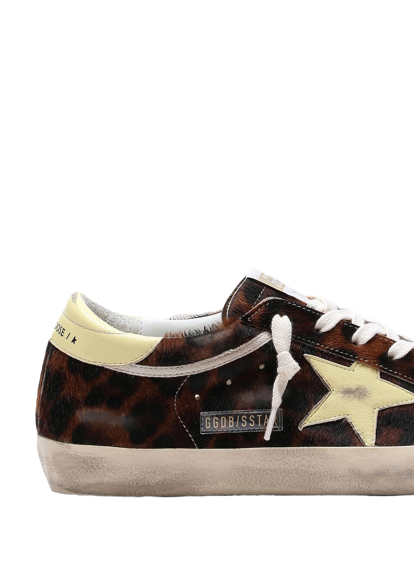 Low-top leather sneakers GOLDEN GOOSE Multicolour