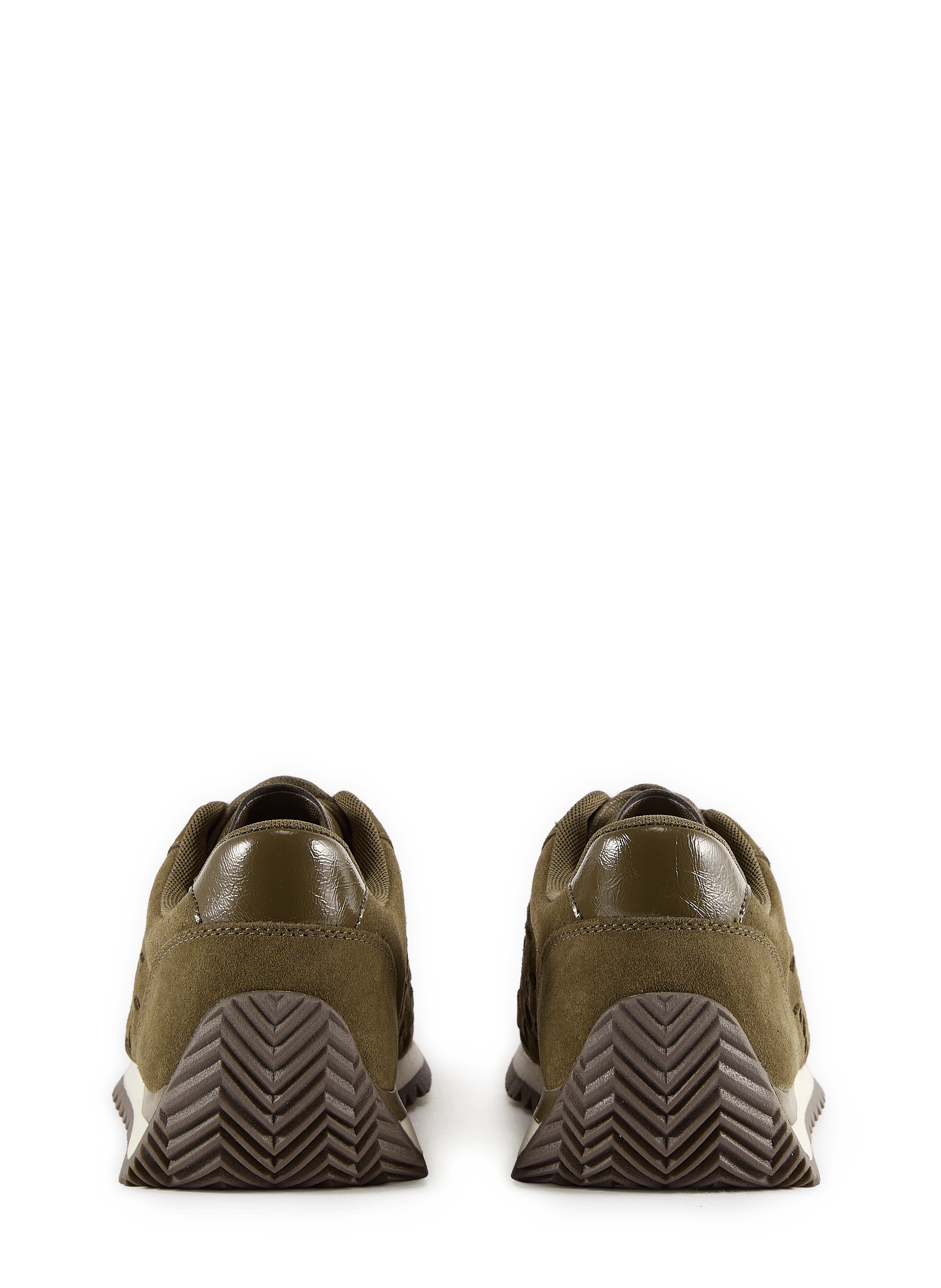 Sneakers van leer MICHAEL KORS Bruin