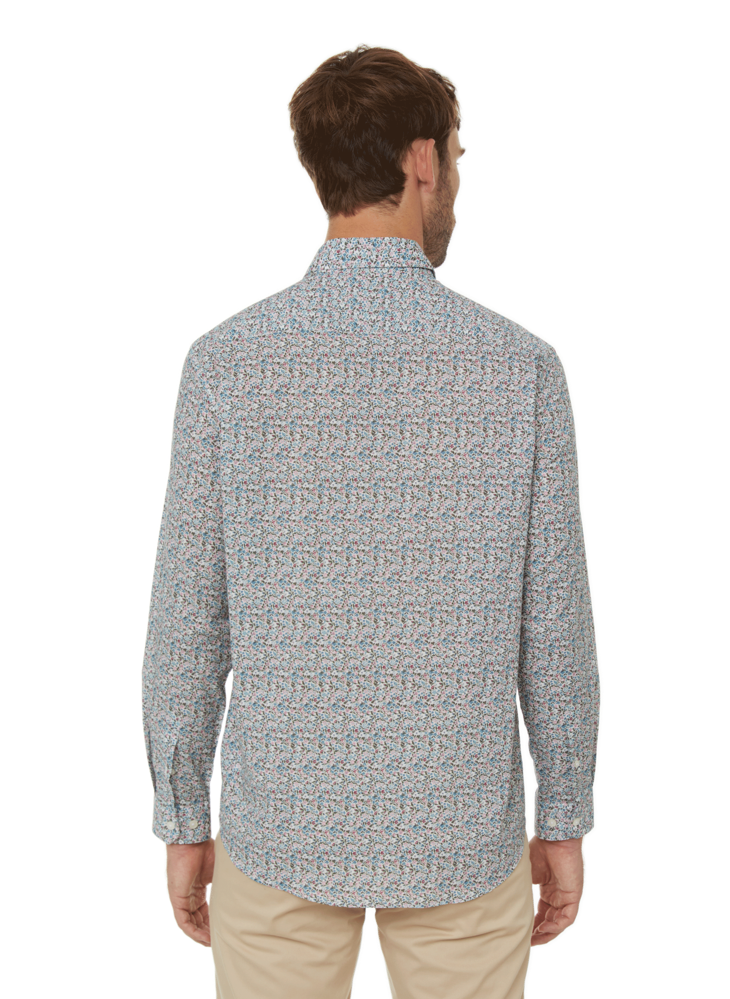 Cotton shirt AU PRINTEMPS PARIS Multicolour