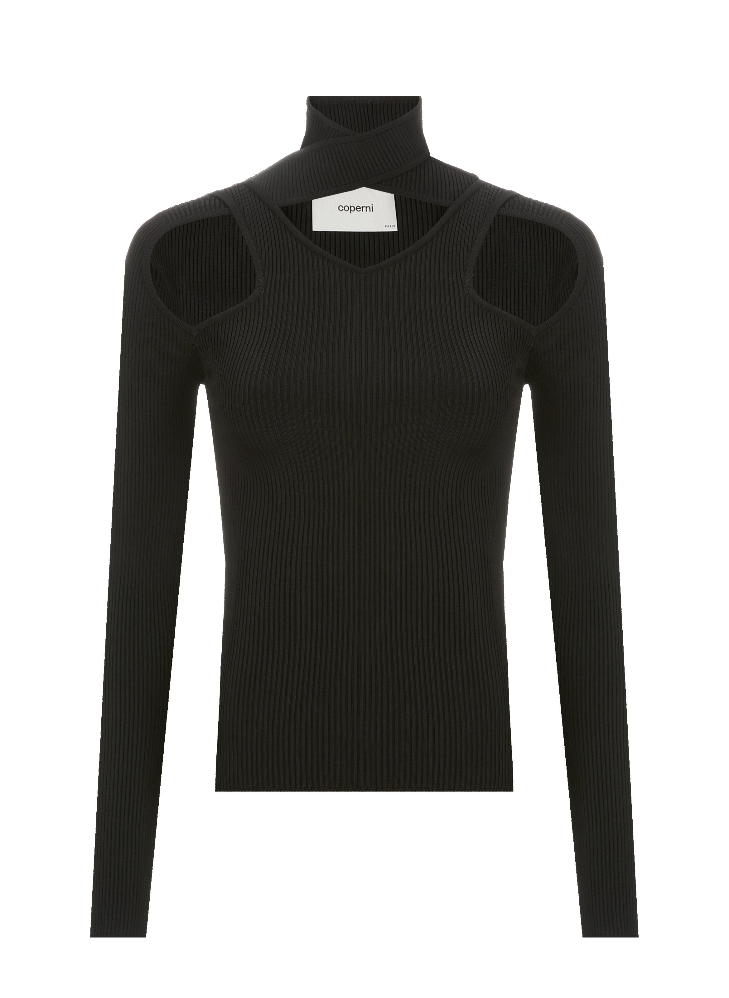 Top en maille ajourée