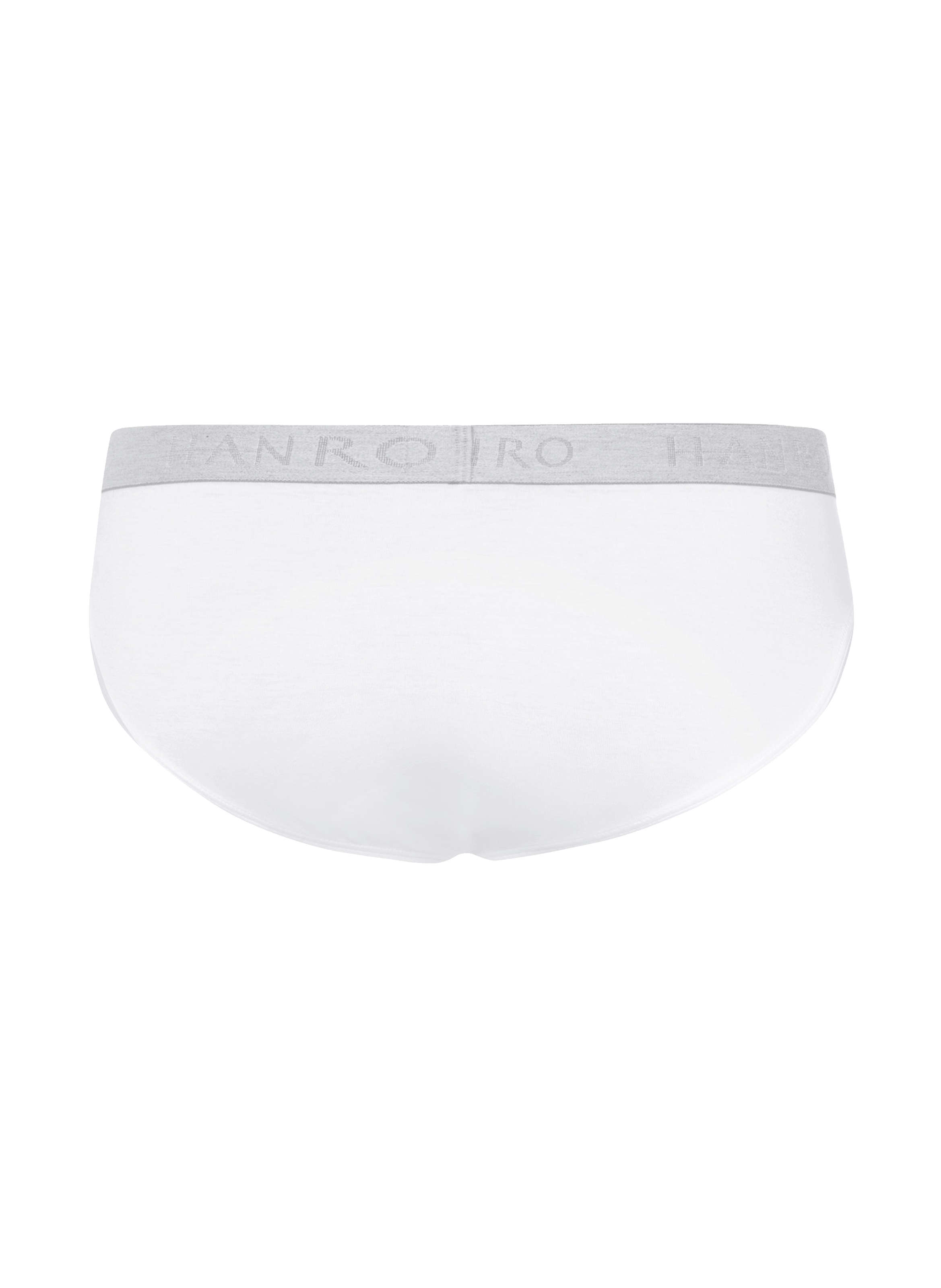 Stretch cotton briefs HANRO White