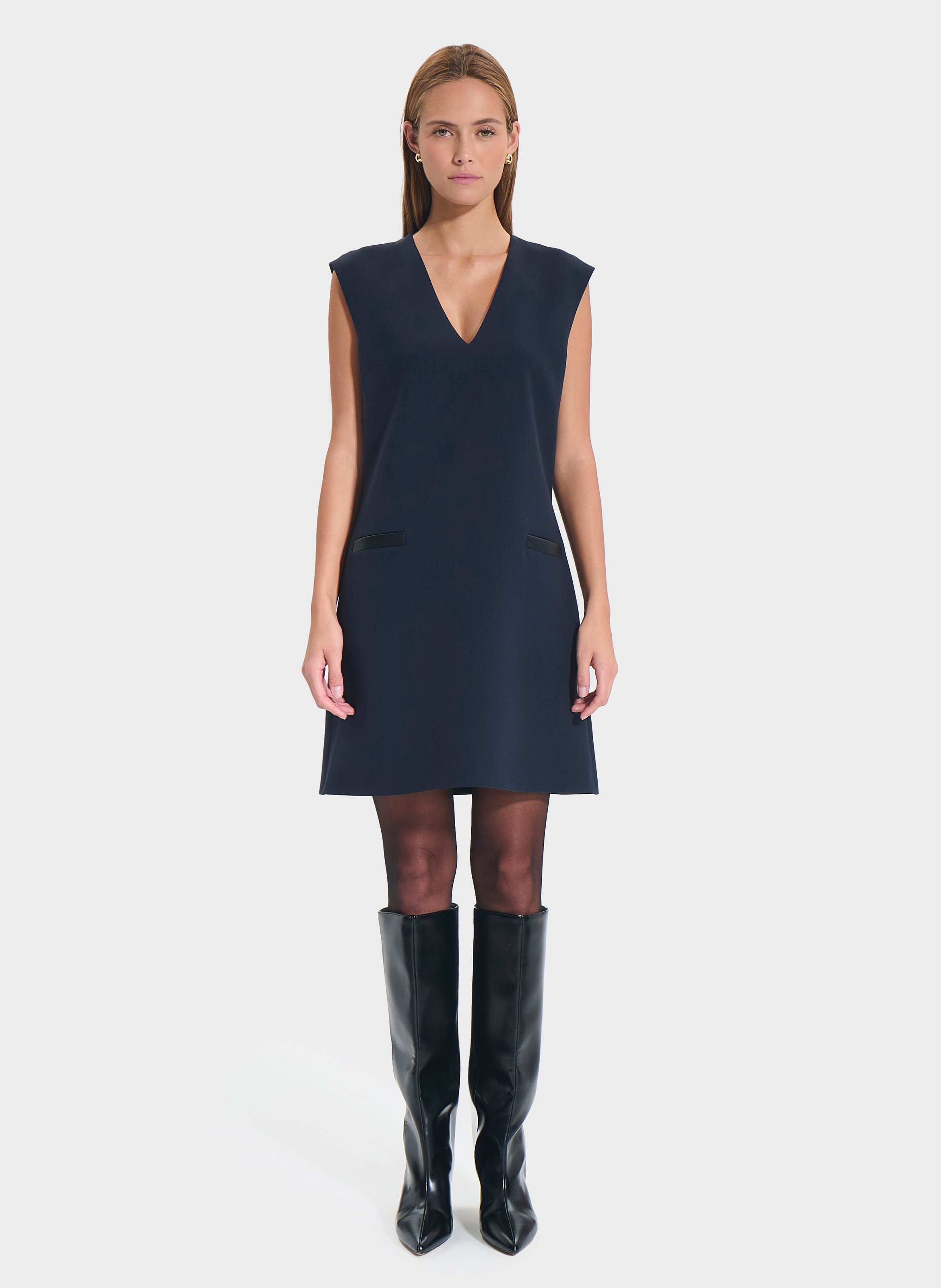 Robe  romine | Bleu ZAPA Femme