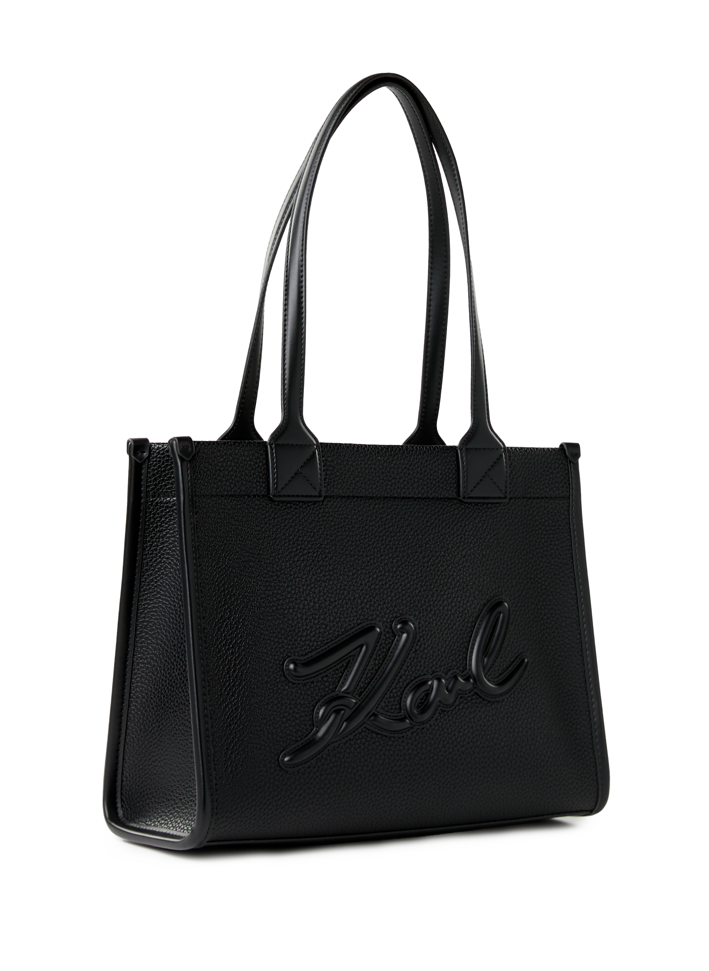 Sac cabas à motif KARL LAGERFELD Noir