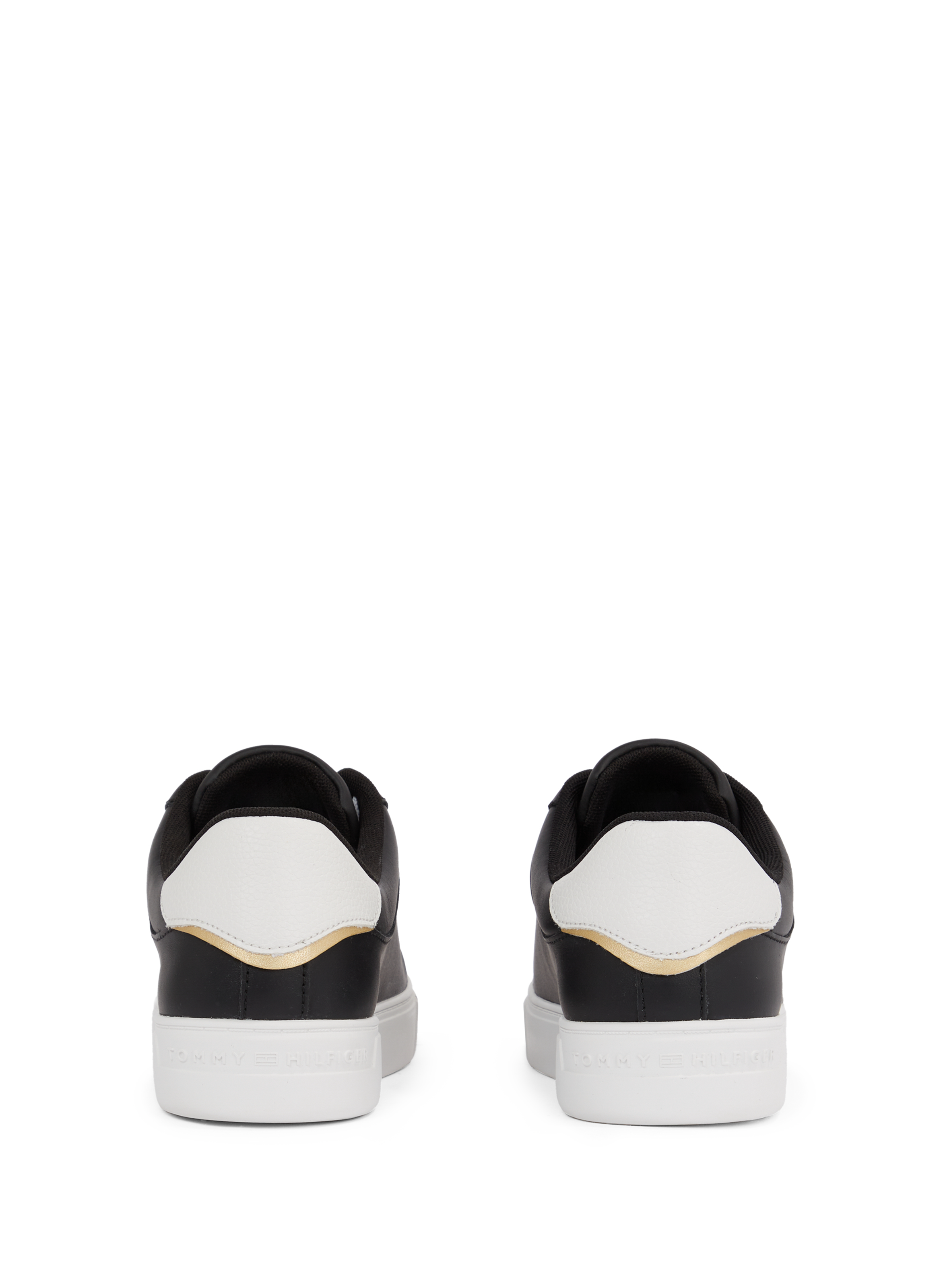 Leather sneakers TOMMY HILFIGER Black