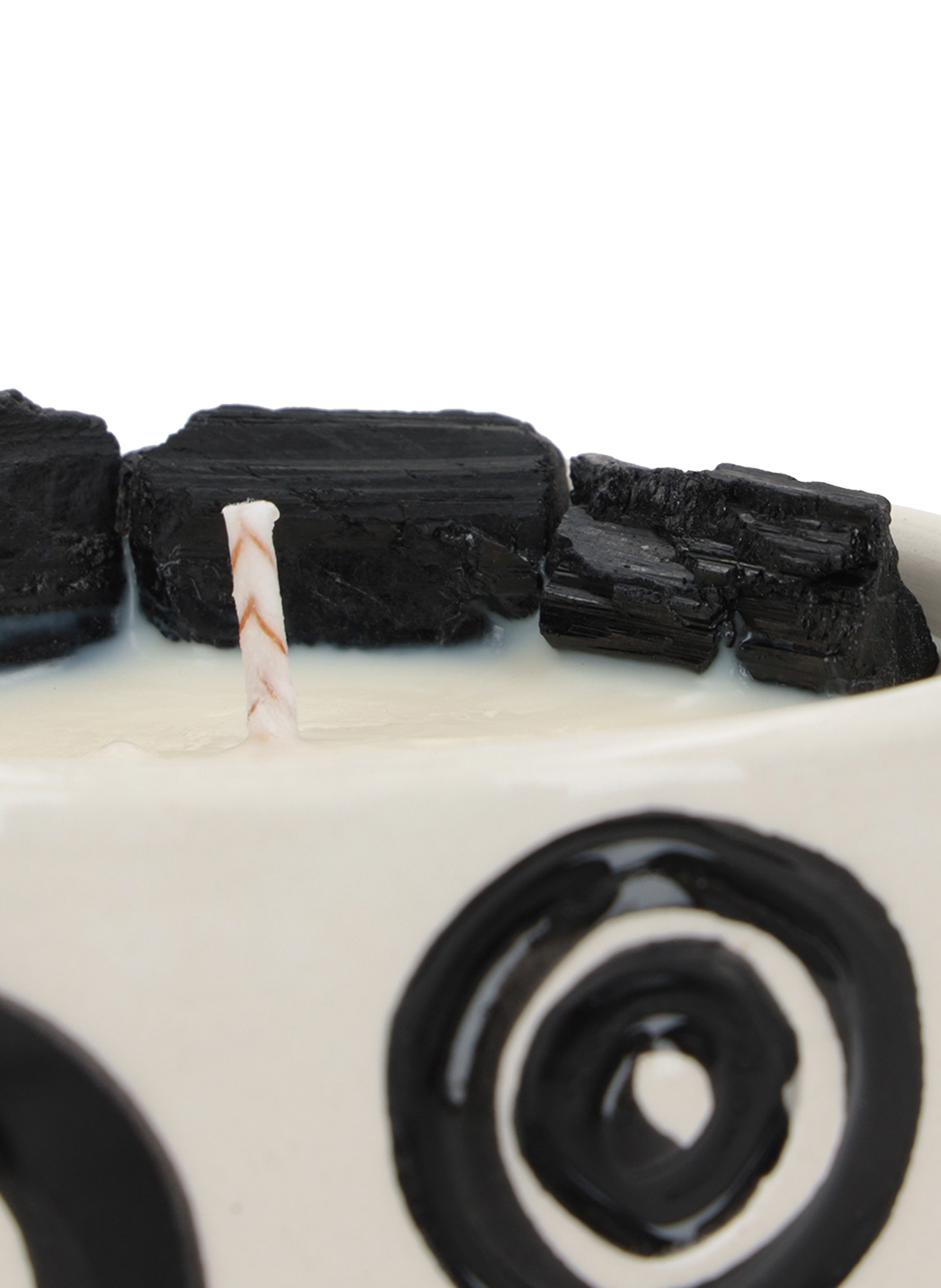 City Spirit patterned candle 10 CORSO COMO White