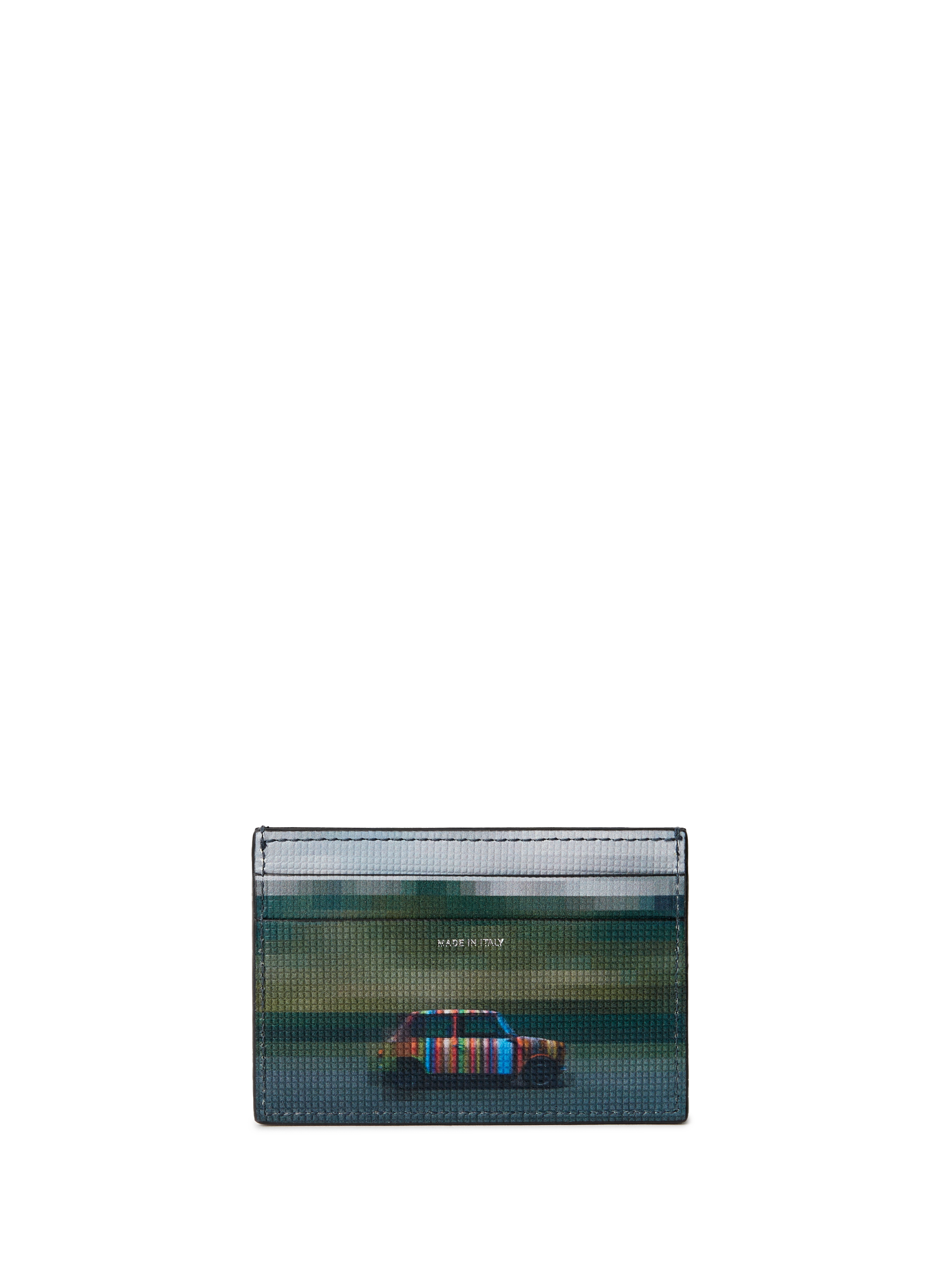 Porte-cartes en cuir PAUL SMITH Noir