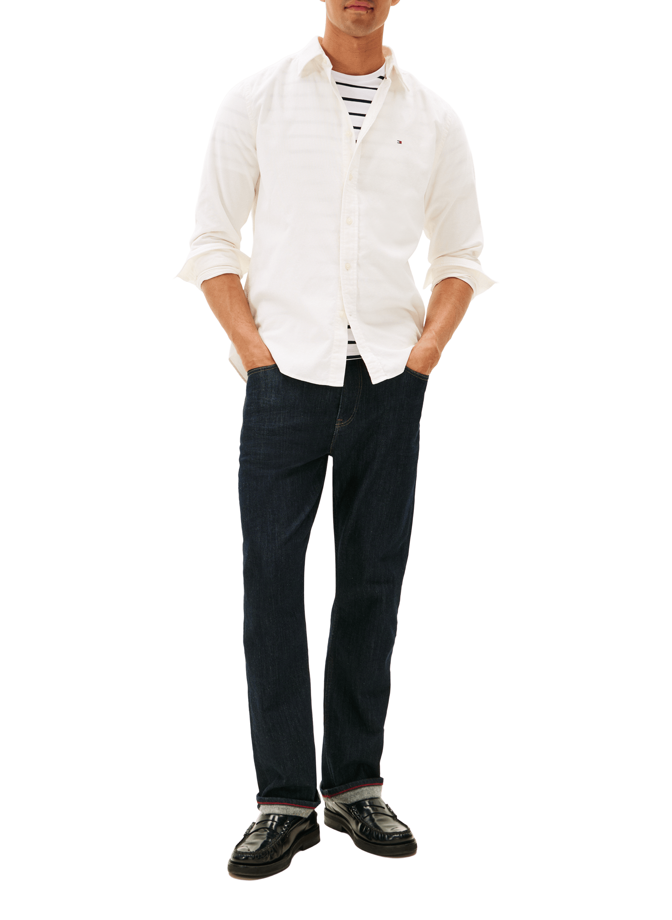 Cotton shirt TOMMY HILFIGER White