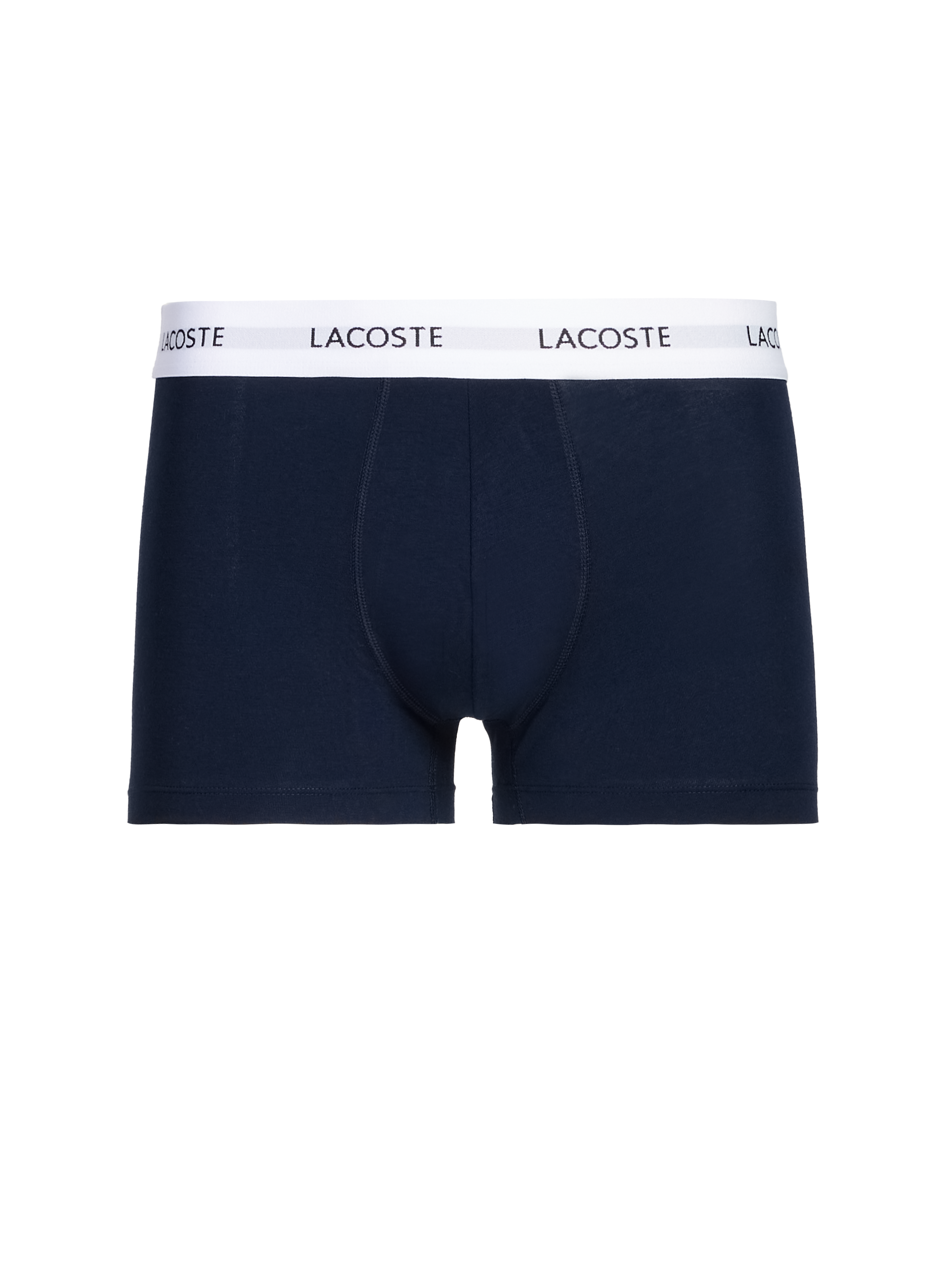 Lot de trois boxers en coton mélangé LACOSTE Multicolore