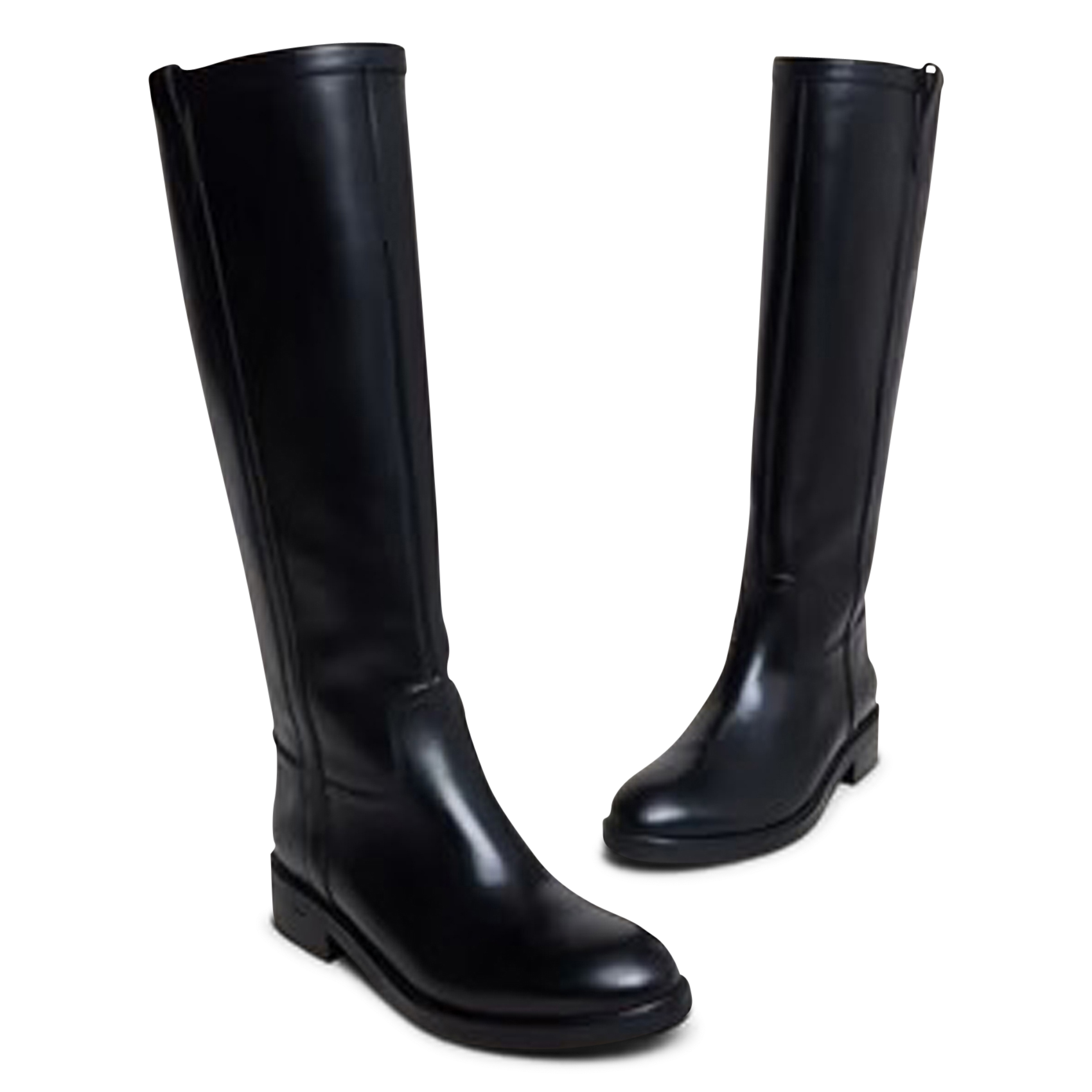 Bottes cavalières en cuir margot JONAK Noir