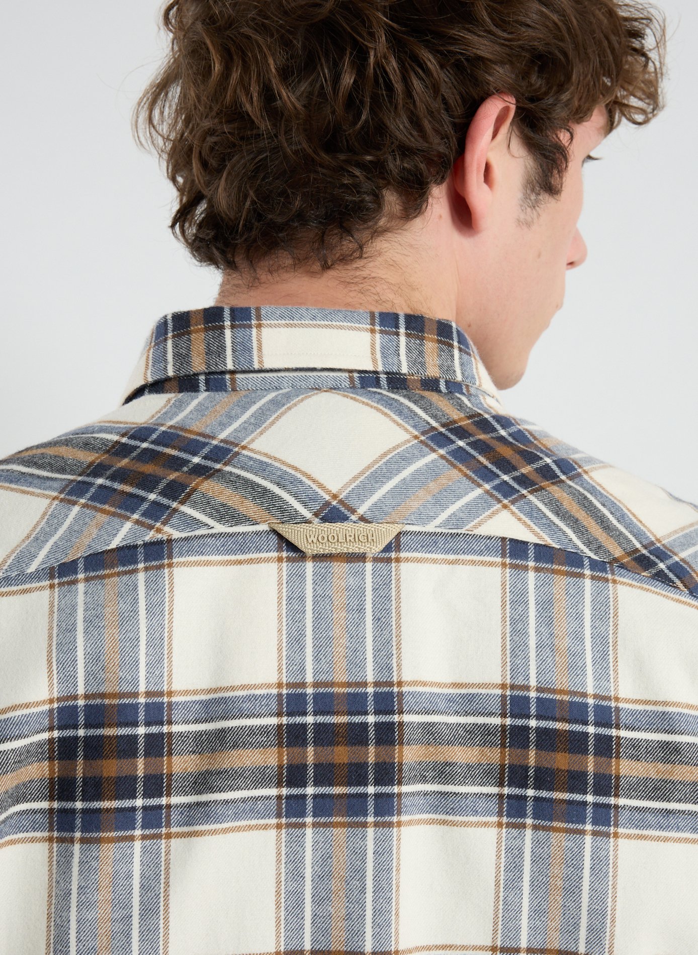 Chemise à carreaux en coton WOOLRICH Multicolore