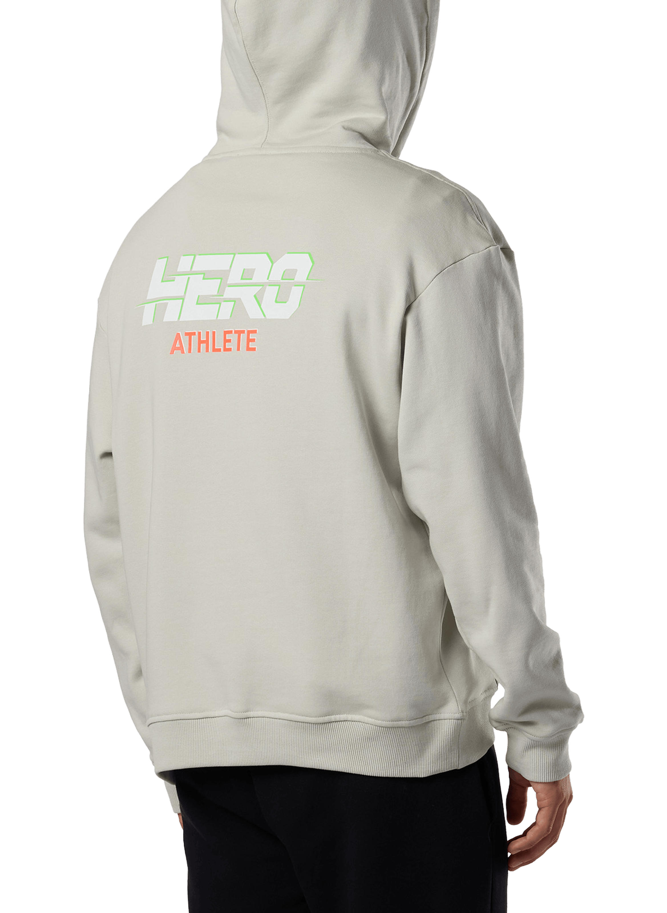 Sweat à capuche en coton ROSSIGNOL Gris