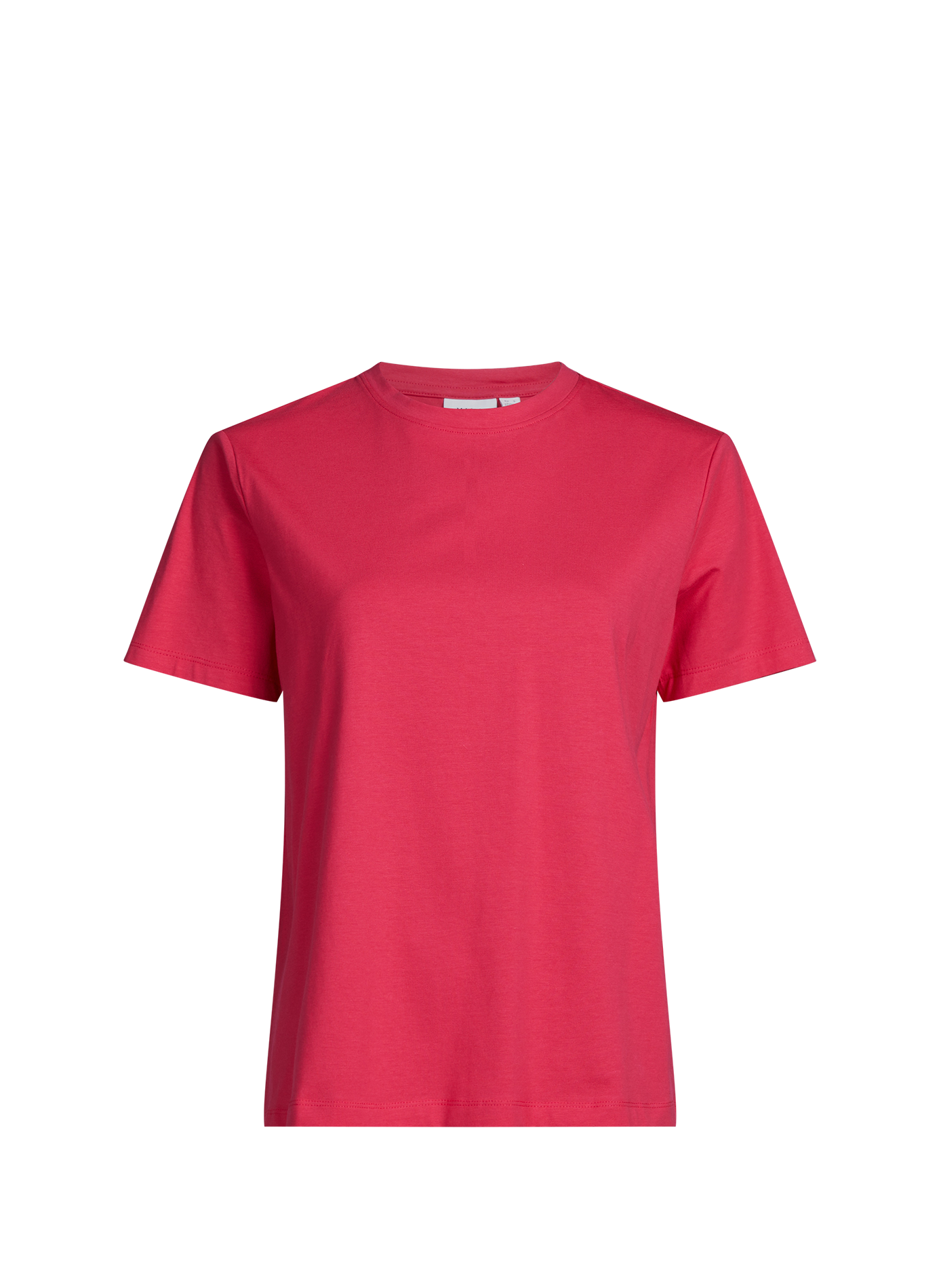 T-shirt Vinora à col rond en coton mélangé VILA Rose