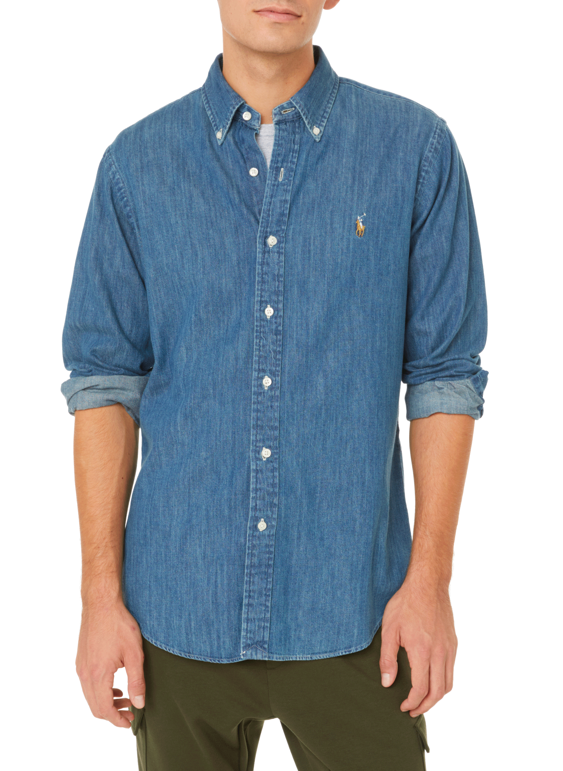Denim shirt POLO RALPH LAUREN Blue