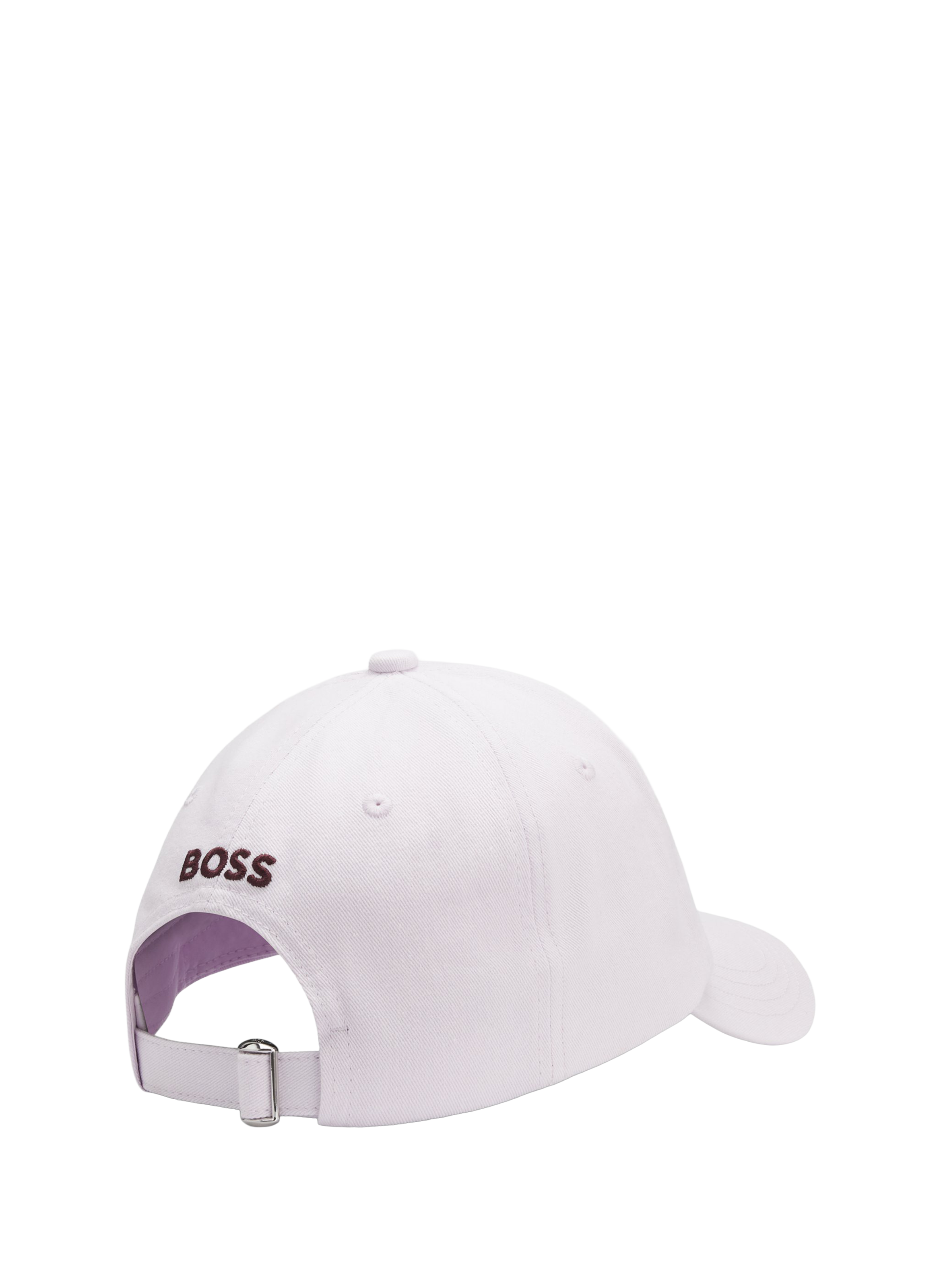 Casquette brodée en coton BOSS Violet