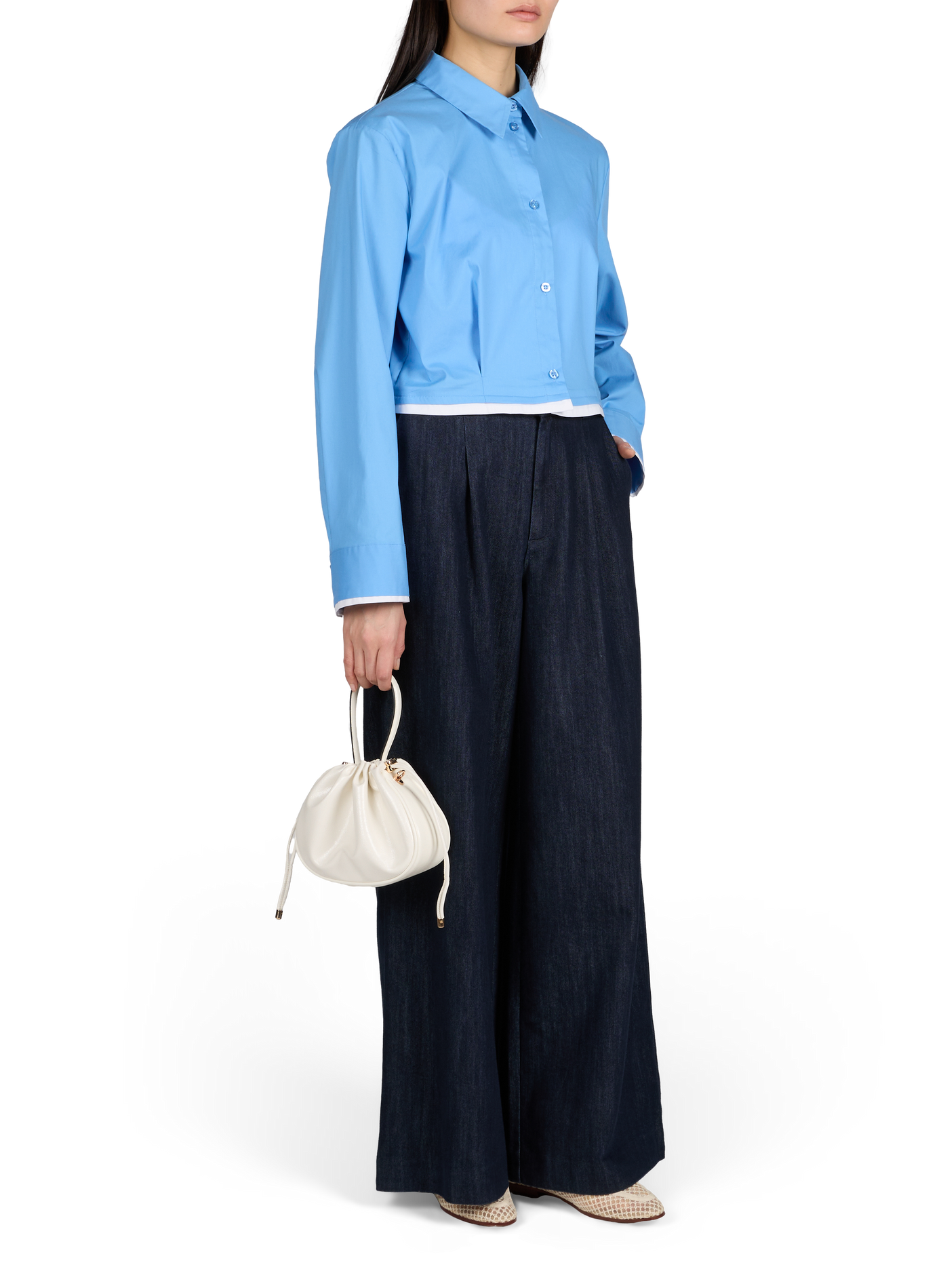 Perforated Loraine loafers SAM EDELMAN White