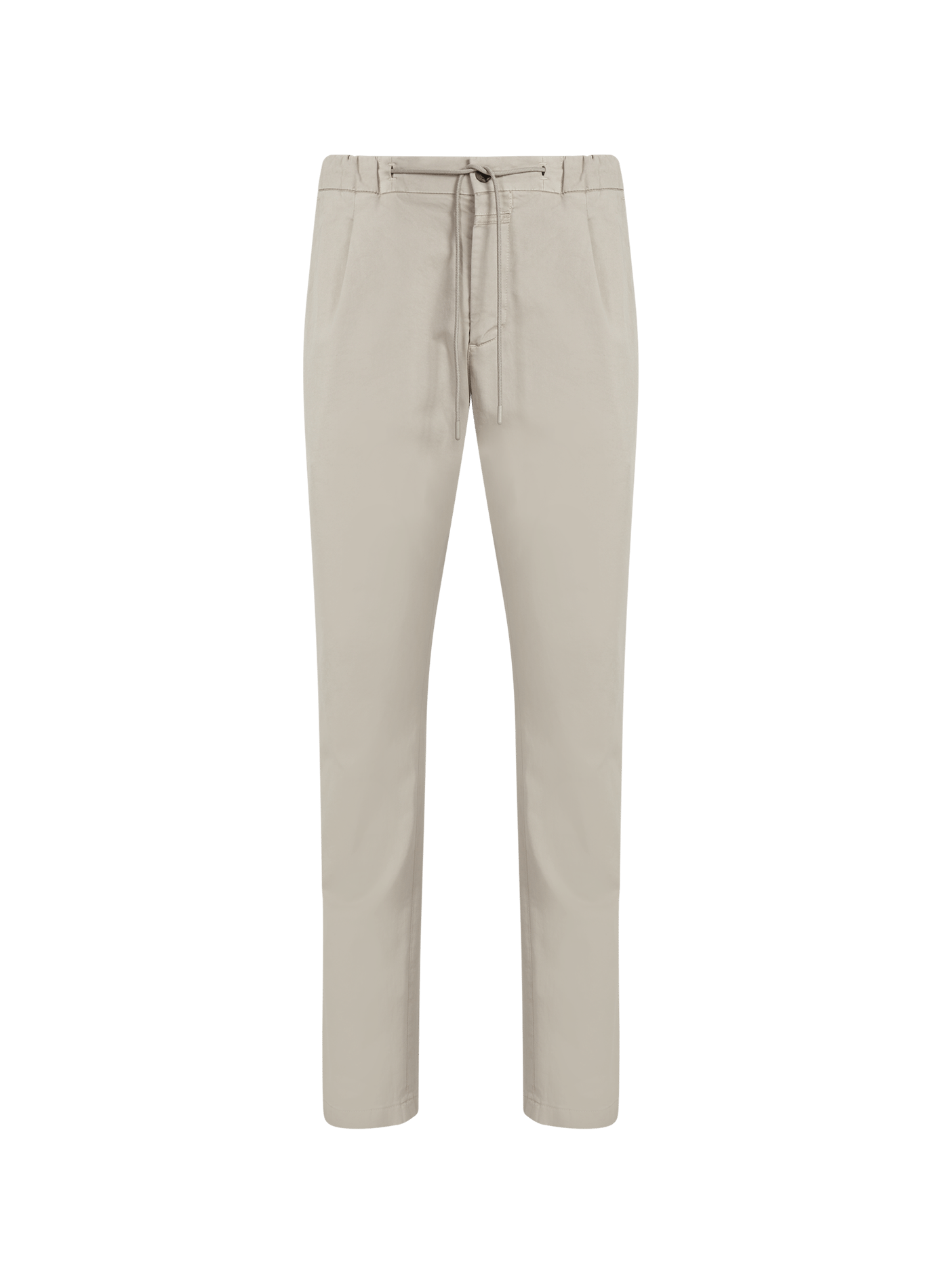Pantalon avec cordons en coton mélangé CLOSED Grey
