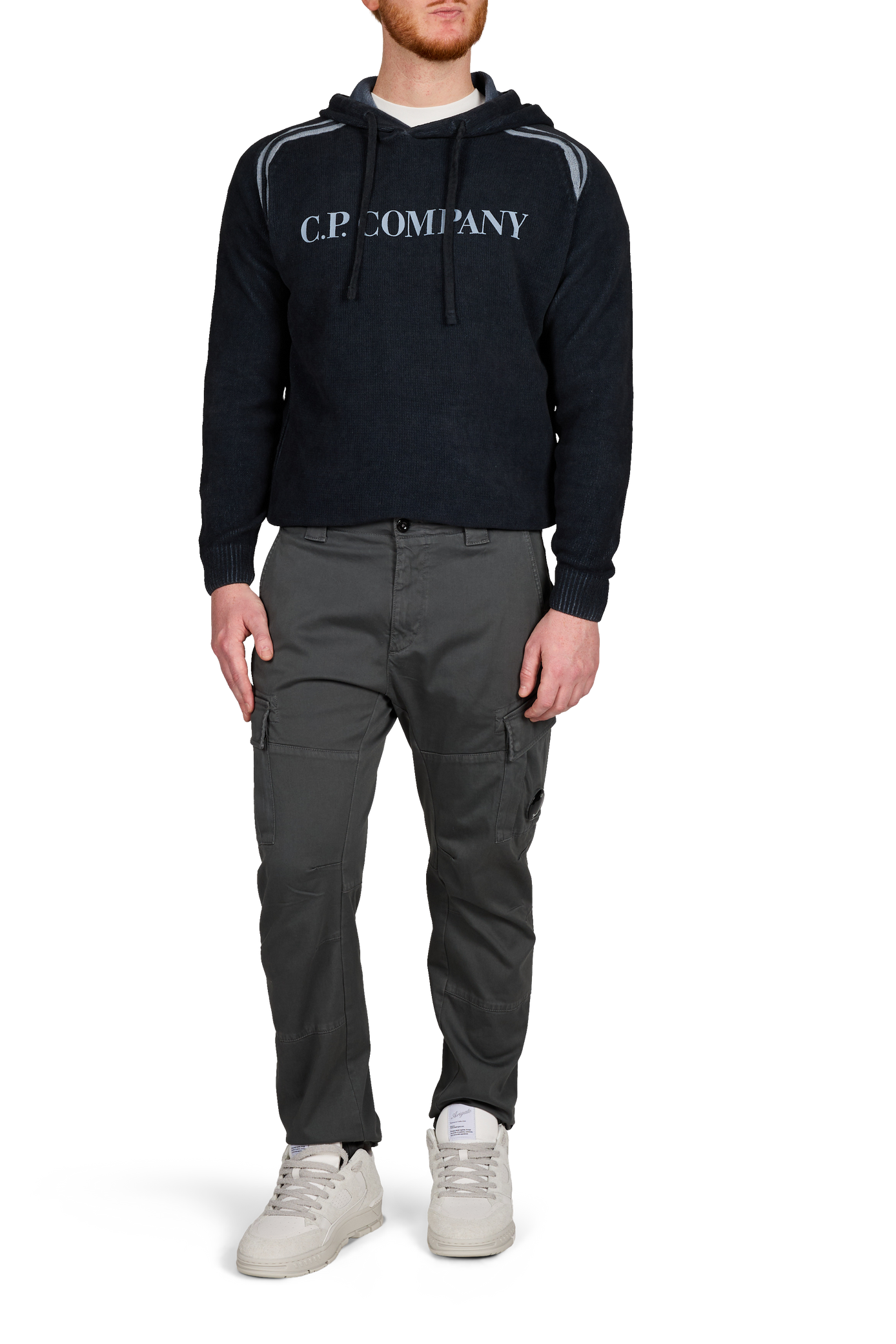 Cotton Hooded Sweatshirt CP COMPANY Blue