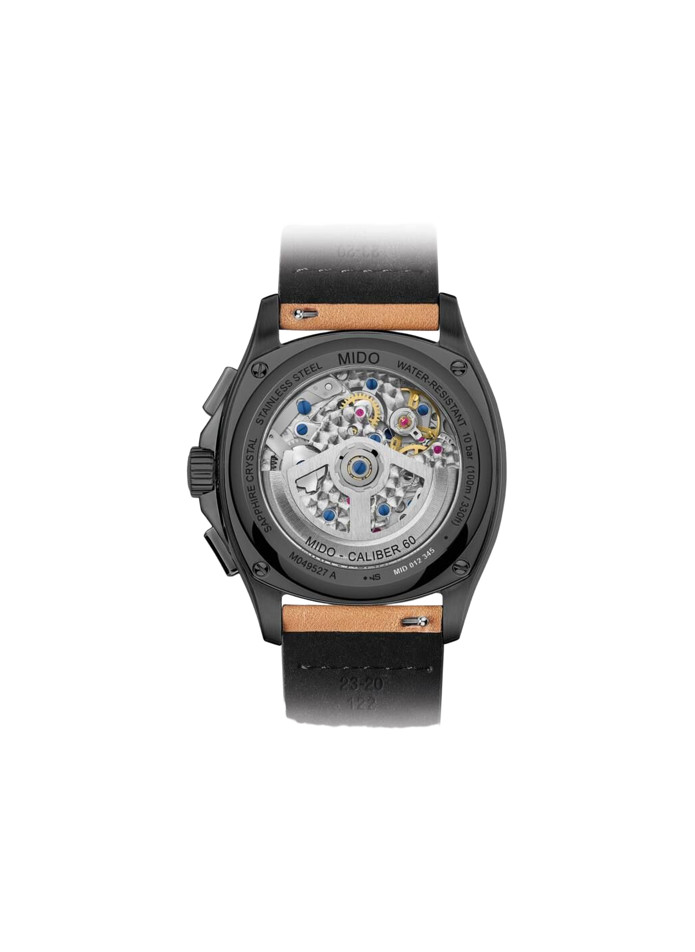 Montre Multifort TV Chronographe en acier inoxydable MIDO Gris