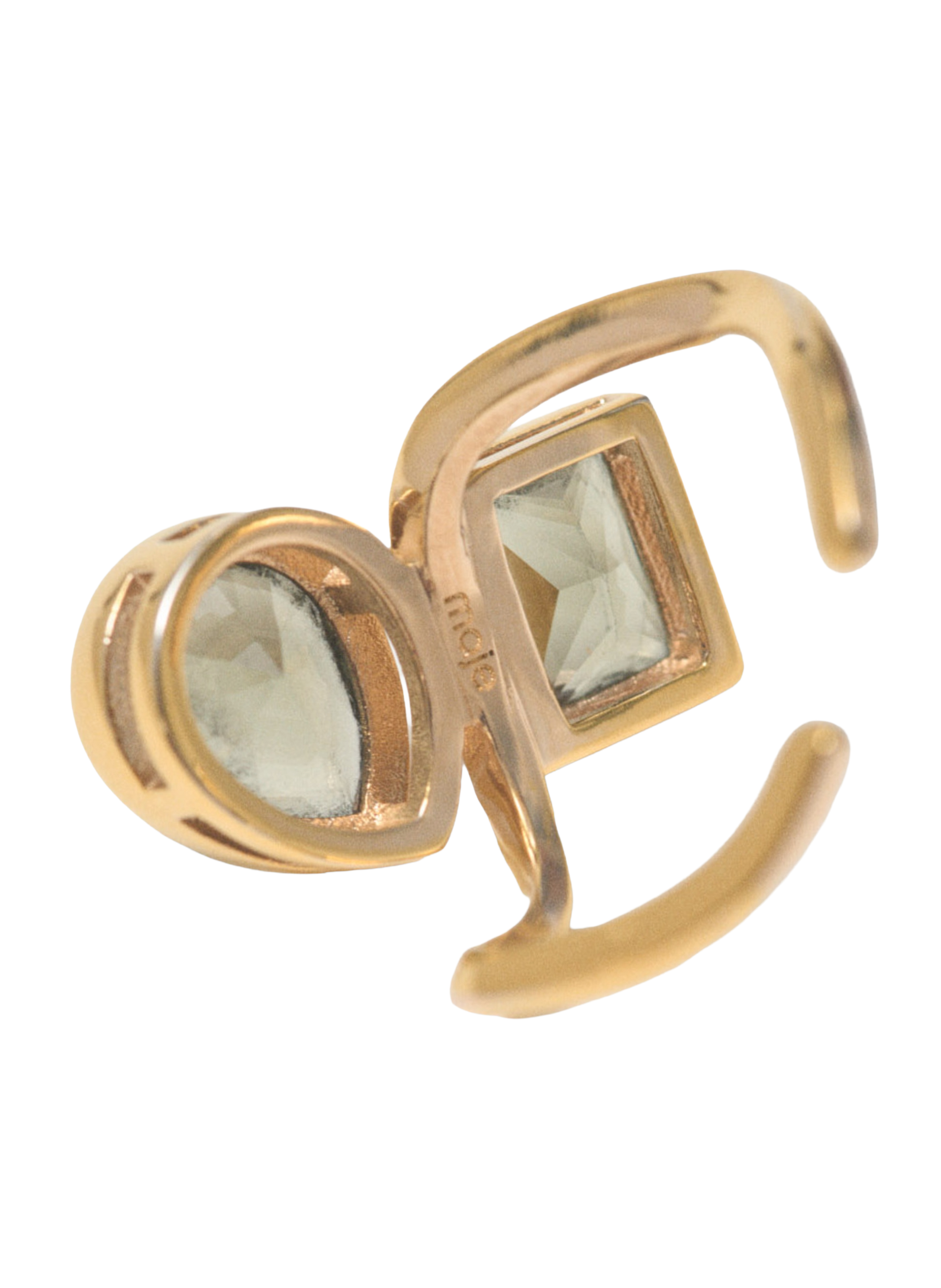 Bague en laiton MAJE Doré