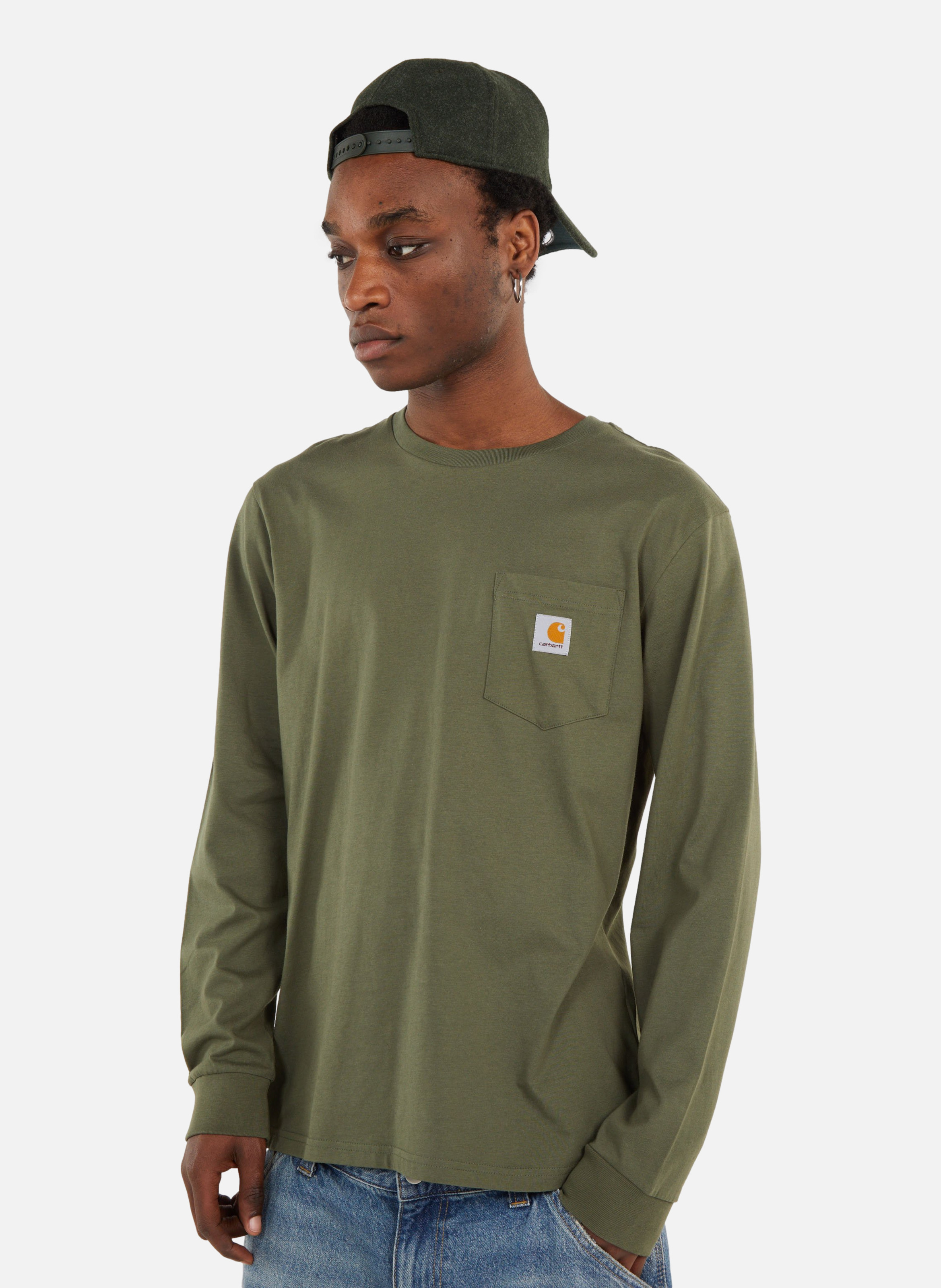 T-shirt pocket CARHARTT WIP Vert