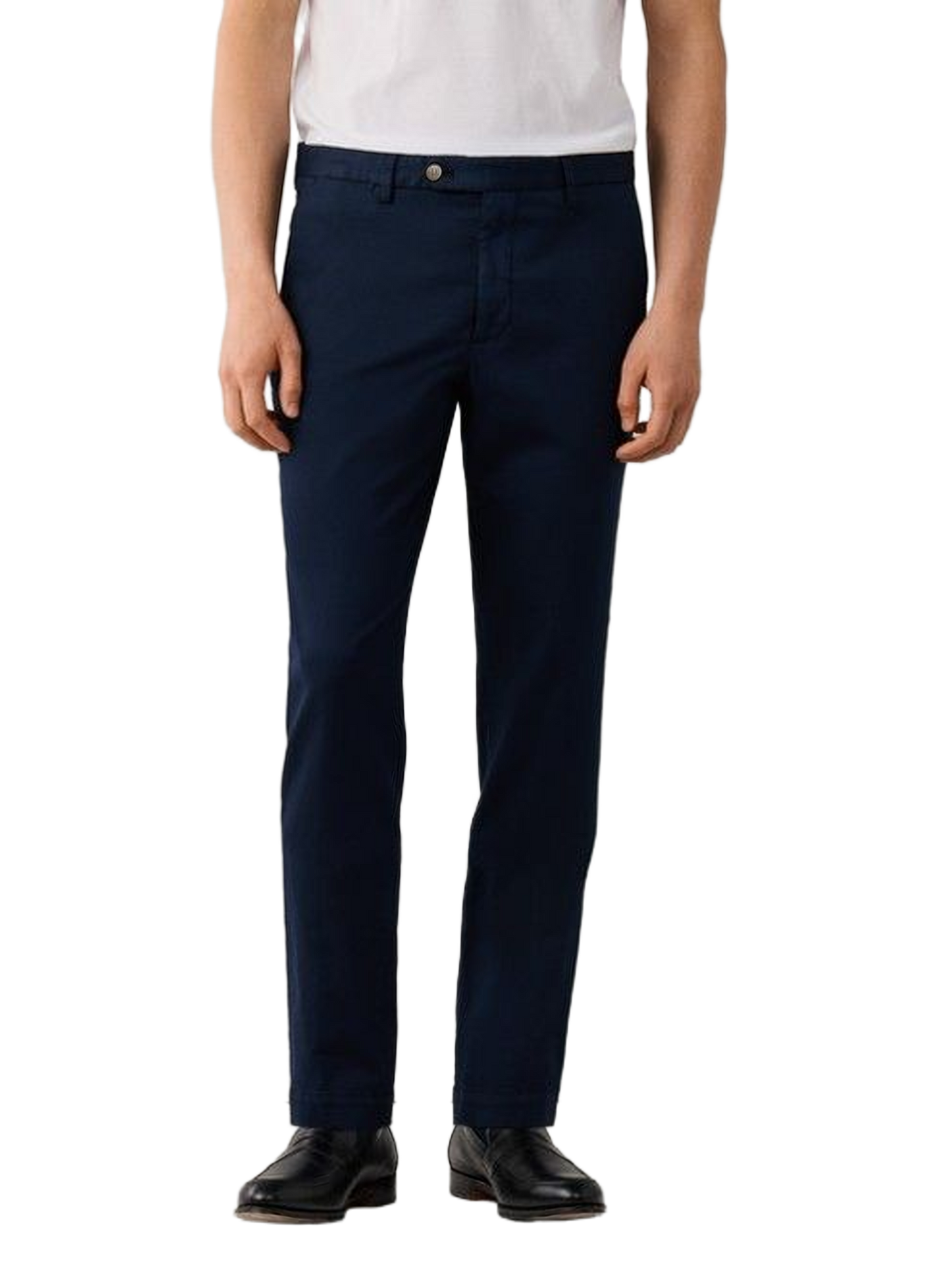 Schmale Baumwollhose HACKETT Blau