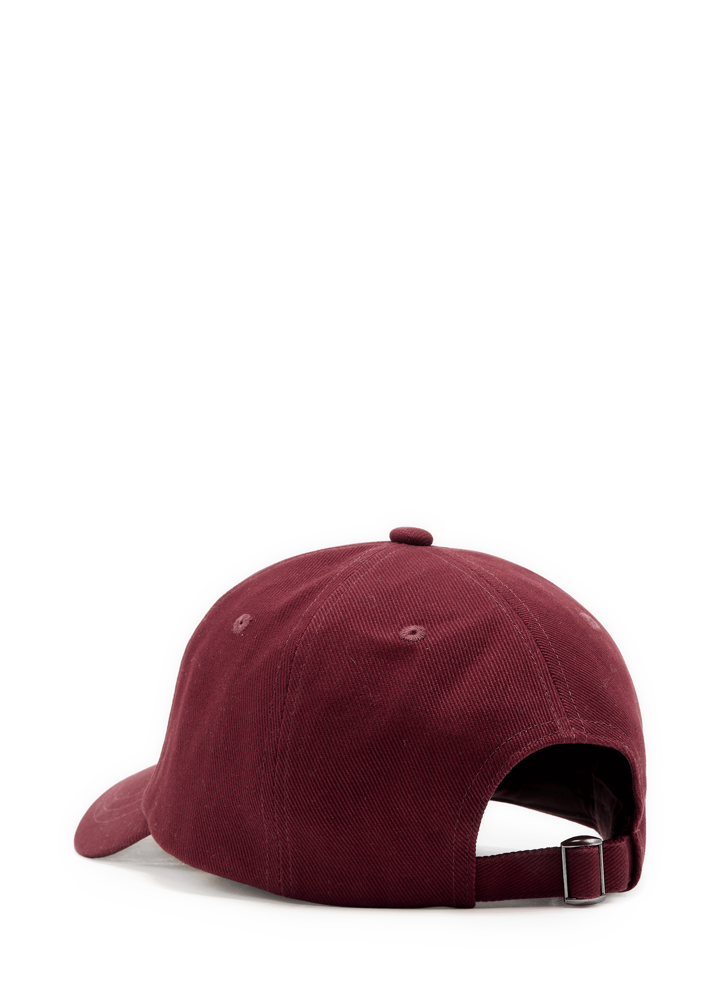 Casquette à logo brodé en coton SAISON 1865 Rouge