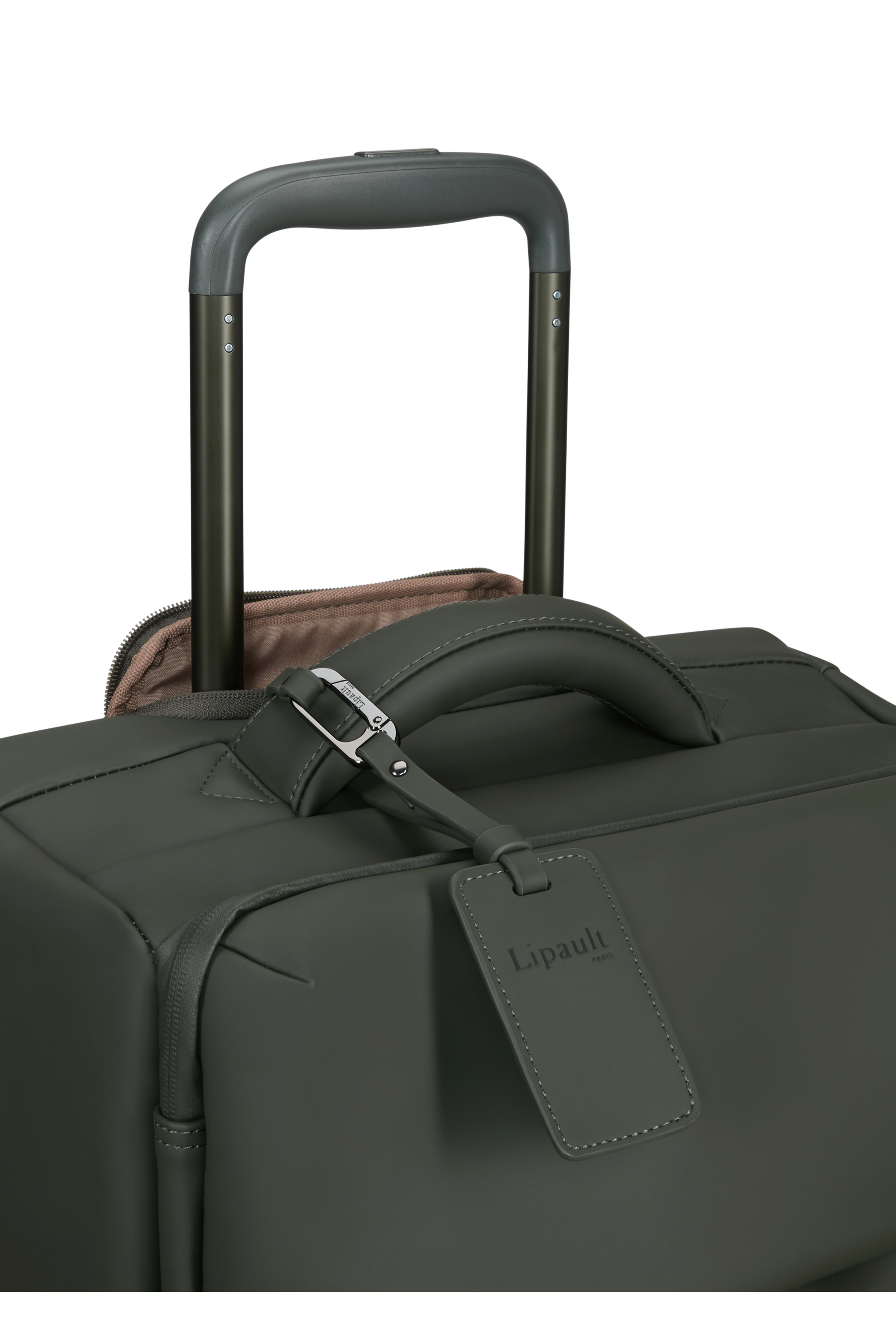 Lost in berlin valise 4 roues taille s LIPAULT PARIS Kaki