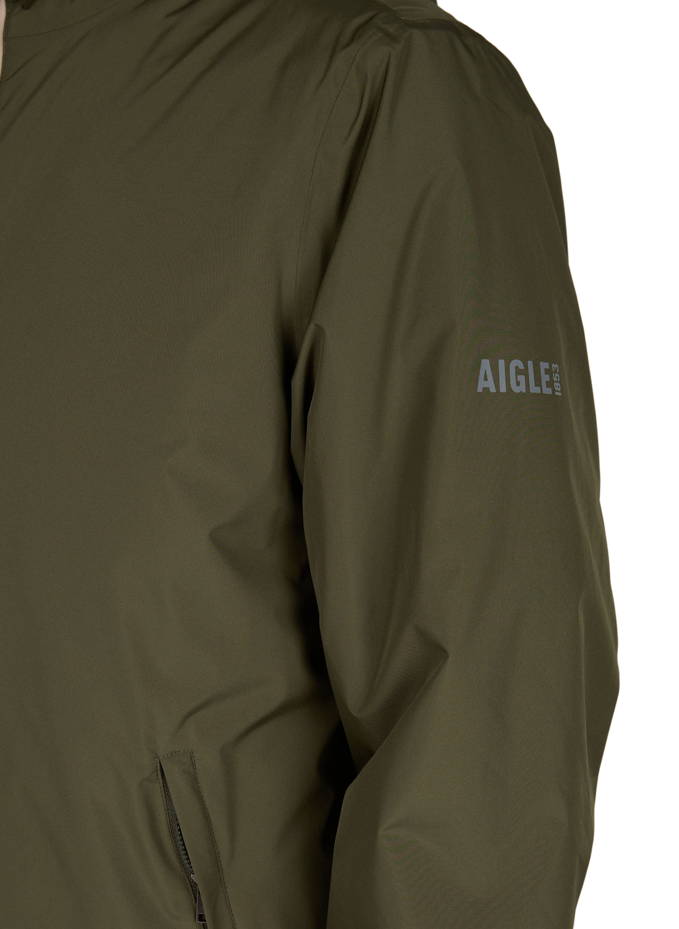 Gerade geschnittener Parka mit Kapuze AIGLE Khaki